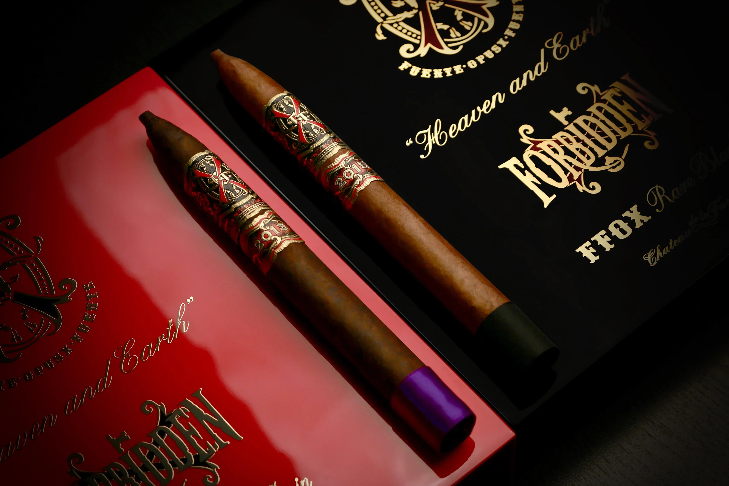 FFOX Serie "Heaven and Earth" Purple Rain and Rare Black