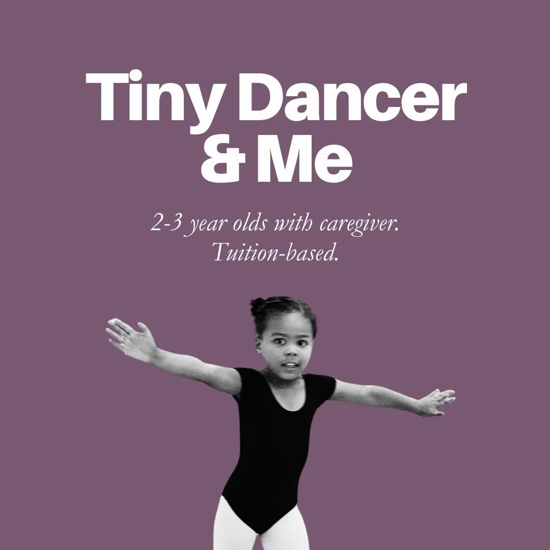  Tiny Dancer &amp; Me. Movement classes for 2-3 year olds with caregiver. 