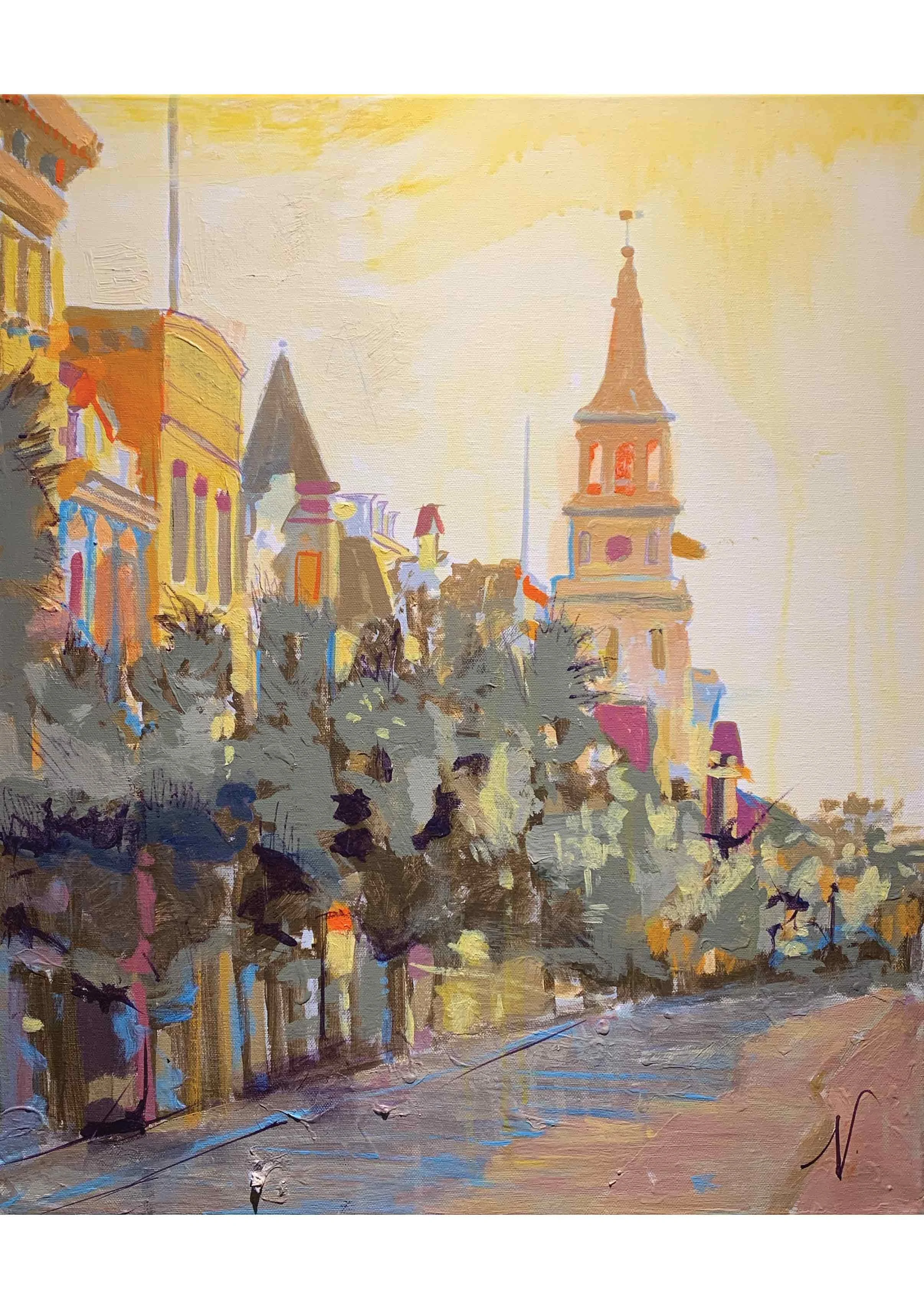 Saint Michael’s at Sunset, Charleston SC
