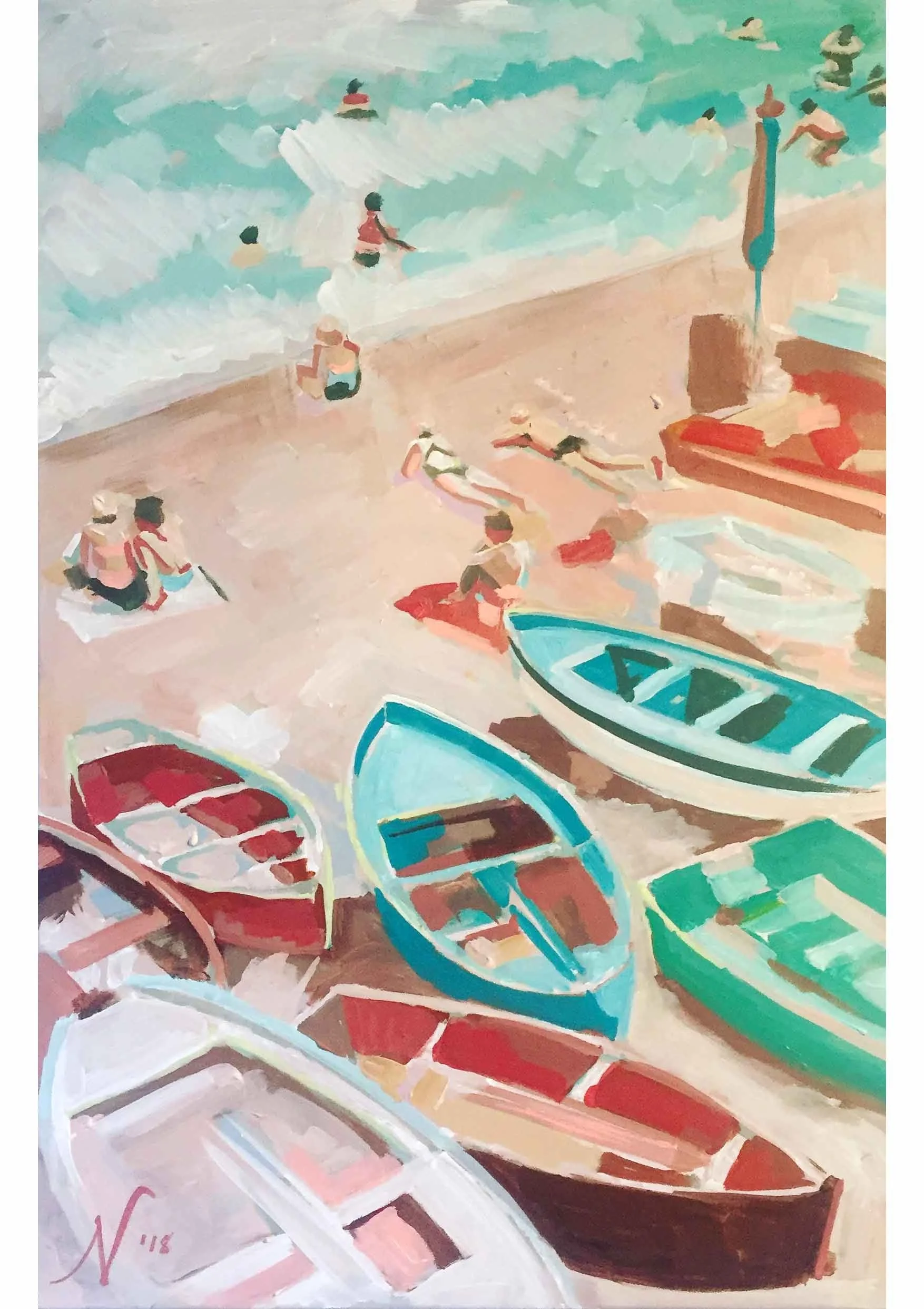 Boats on the Beach