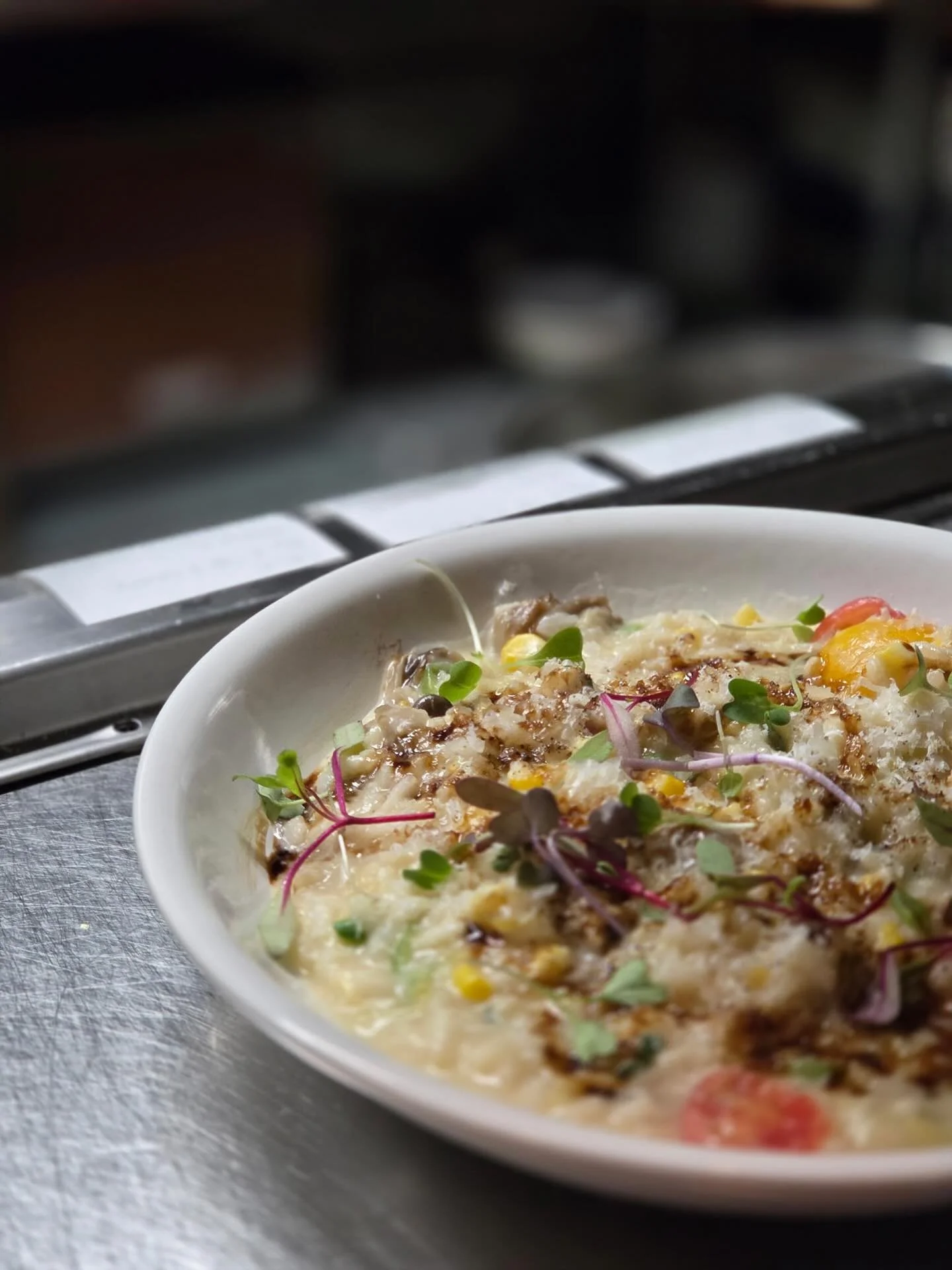 A guest came up to the pass last night and said, &lsquo;We love your food. We&rsquo;ve had it before at your previous spot, and this was our first time to Estes. We loved dinner and I just wanted to say to you, &lsquo;Keep Going&rsquo;. 

The words s
