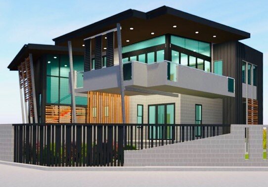 Proposed new house in mackay from #ggiarchitects