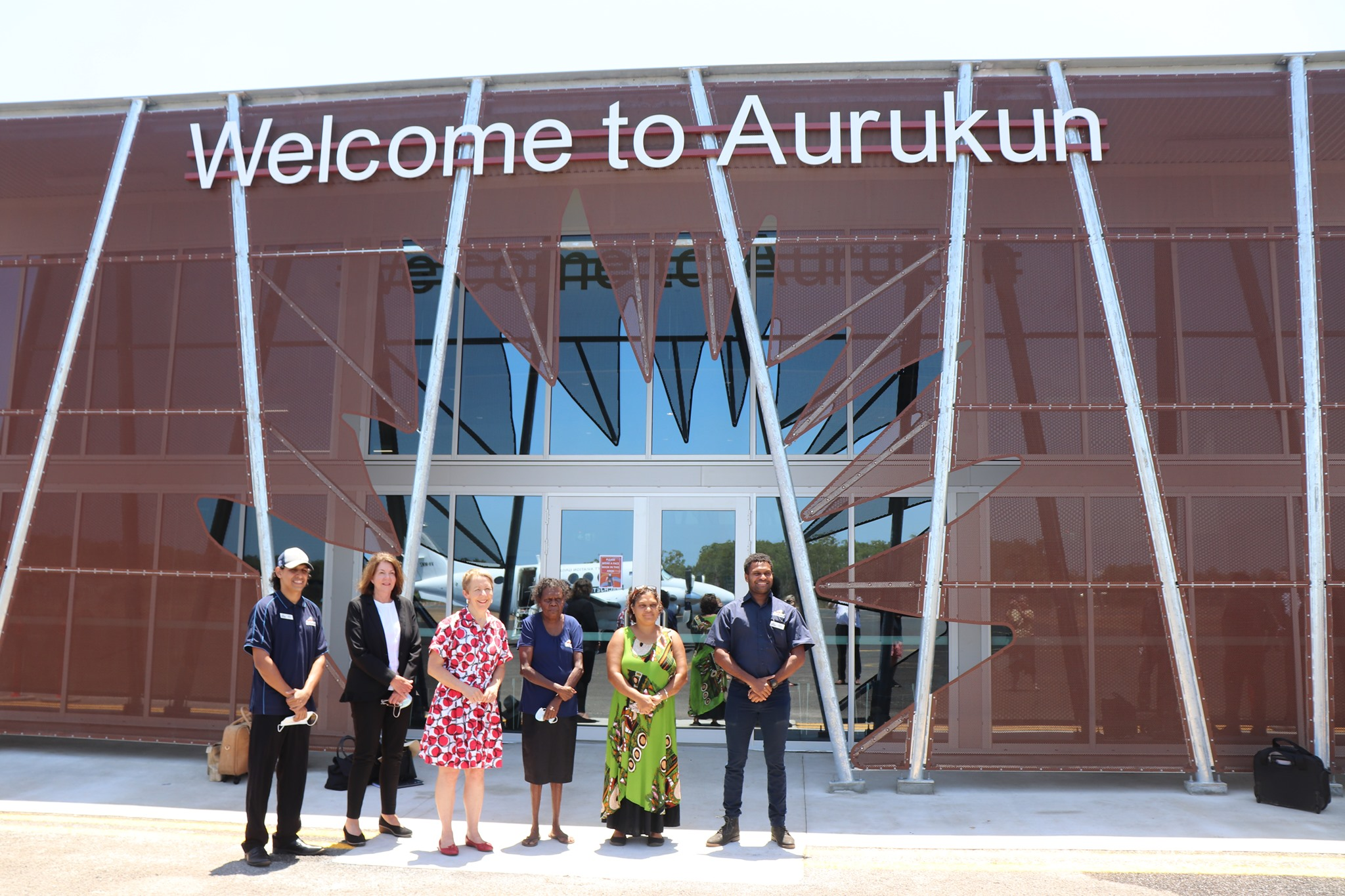Aurukun Airport Entrance
