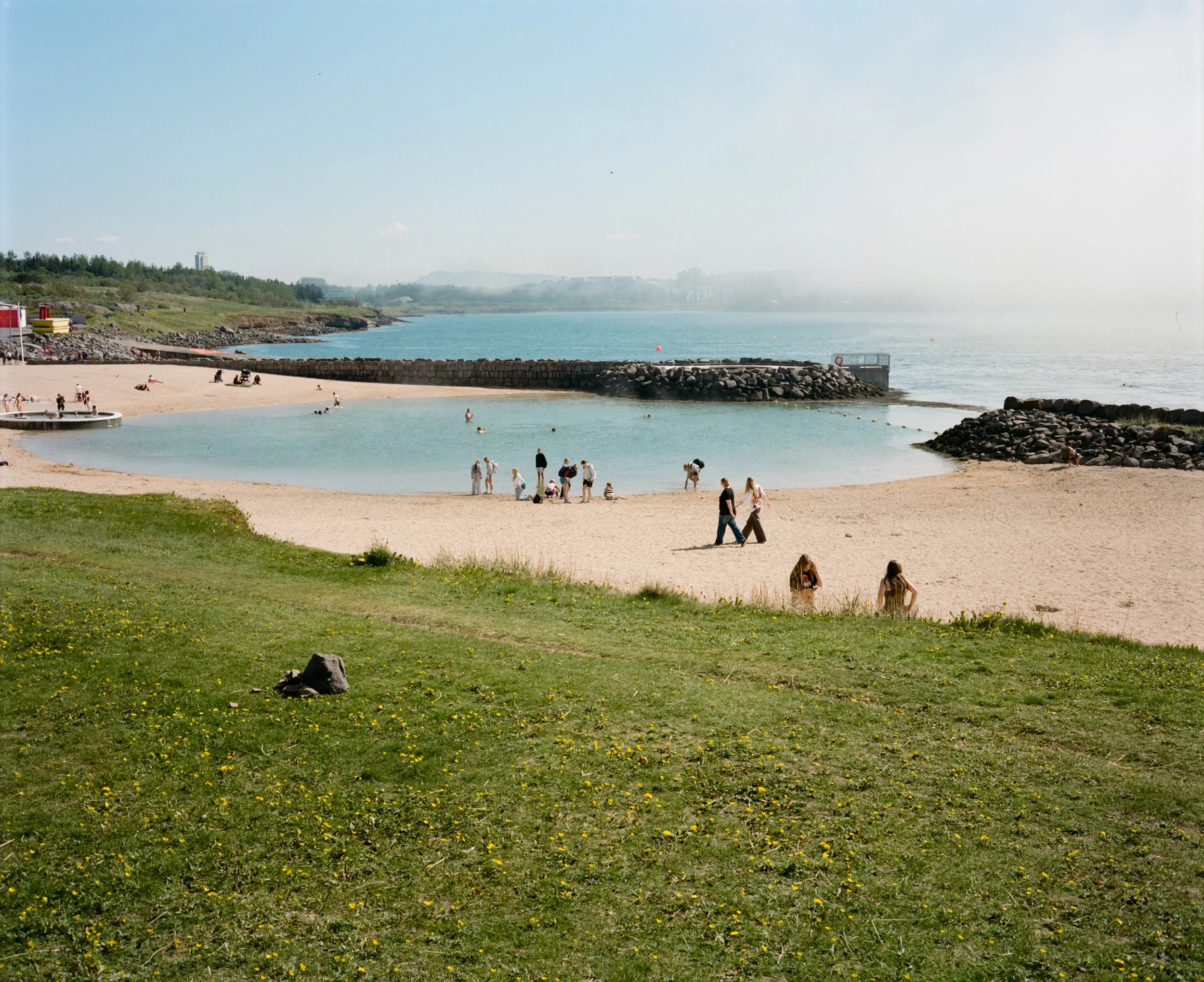 Nauthólsvík Geothermal Beach, May 2025