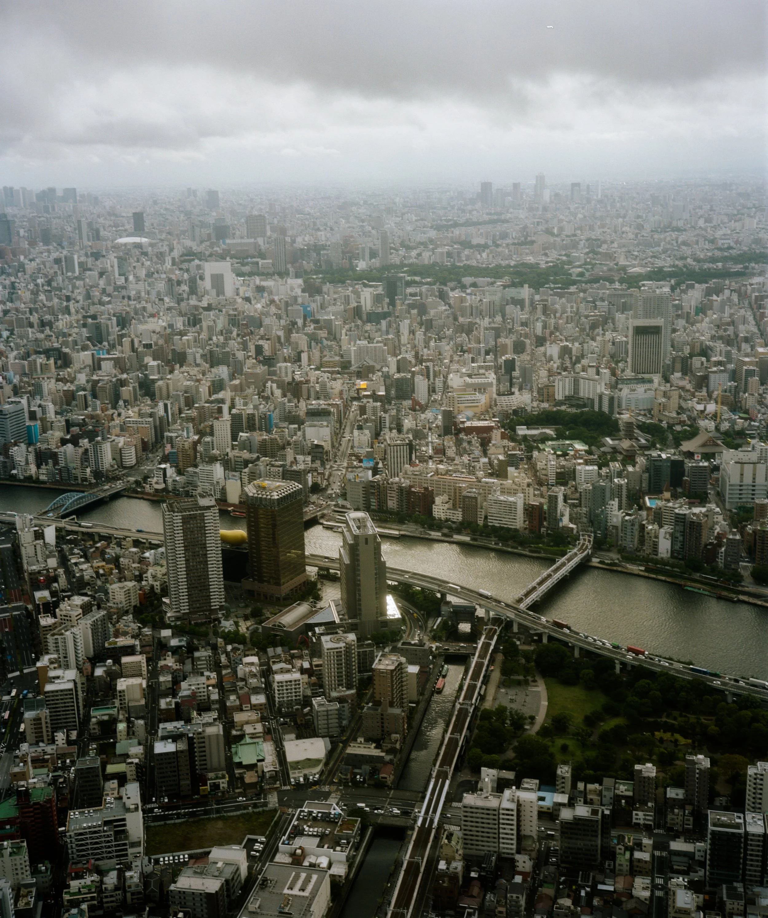 Tokyo skyline from Skytree, August 2025