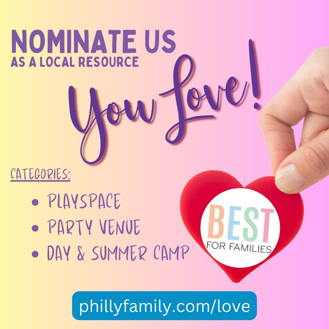 🌈✨ Hey Rutabaga Family! We need your magic! ✨🌈

Rutabaga Toy Library is on a mission to win big at this year's Philly Love Awards, but we can't do it without your votes. 💖

If you love Rutabaga, show us some love by nominating us by Feb 14th (Vale