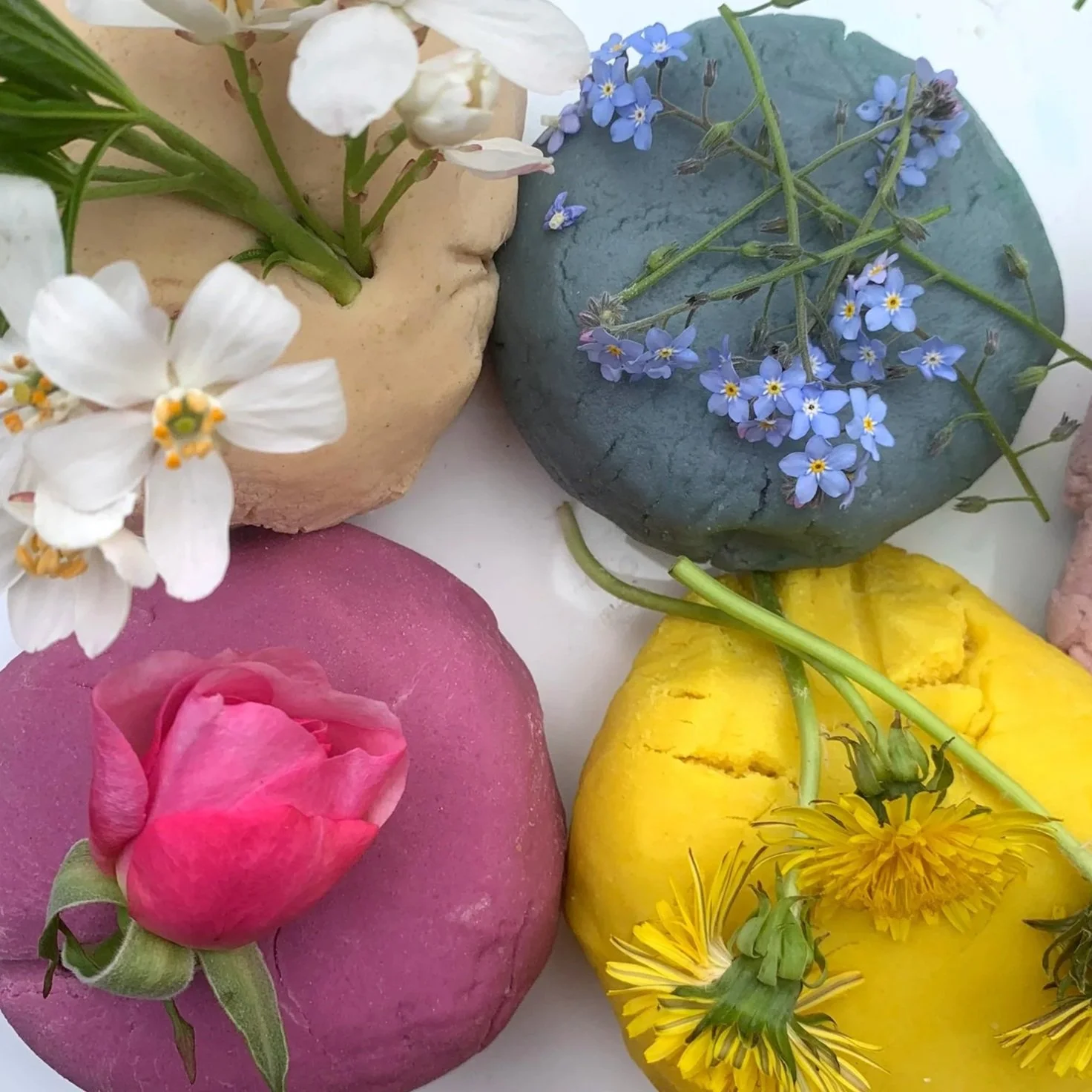 December Eco-Activity: Homemade Playdough with Natural Dyes 