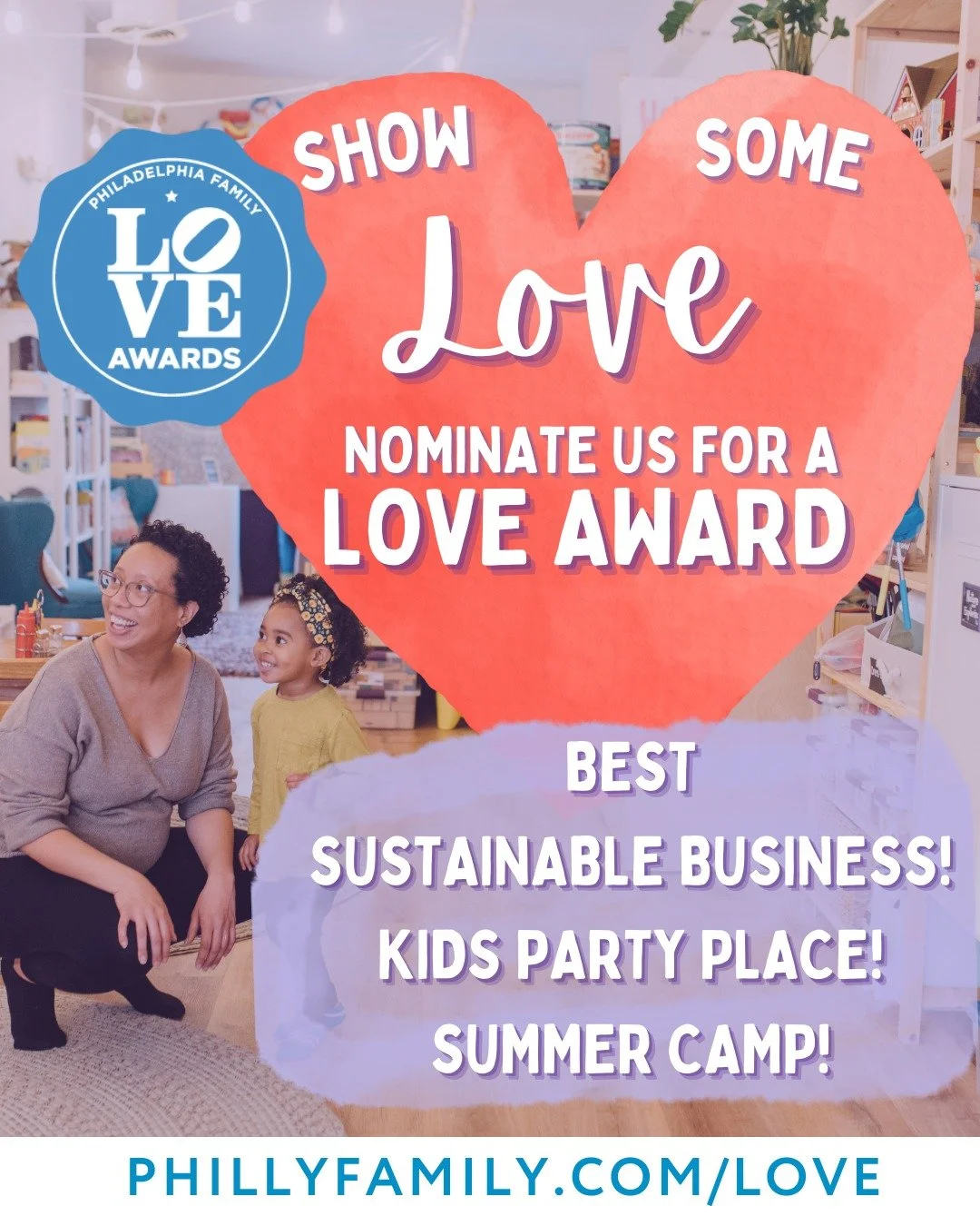 We truly love the community we&rsquo;ve built together &mdash; and we appreciate you all so much. 💚
One way to show us a little love this season is by nominating Rutabaga for a @phillyfamilymag Love Award! It only takes a few minutes and is all abou