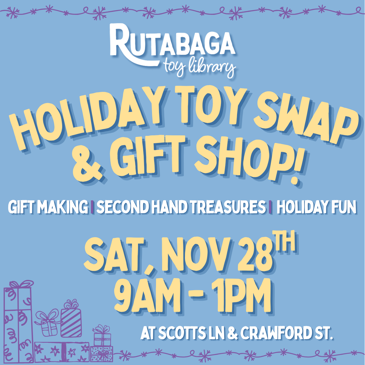 Holiday Toy Swap & Gift Shop