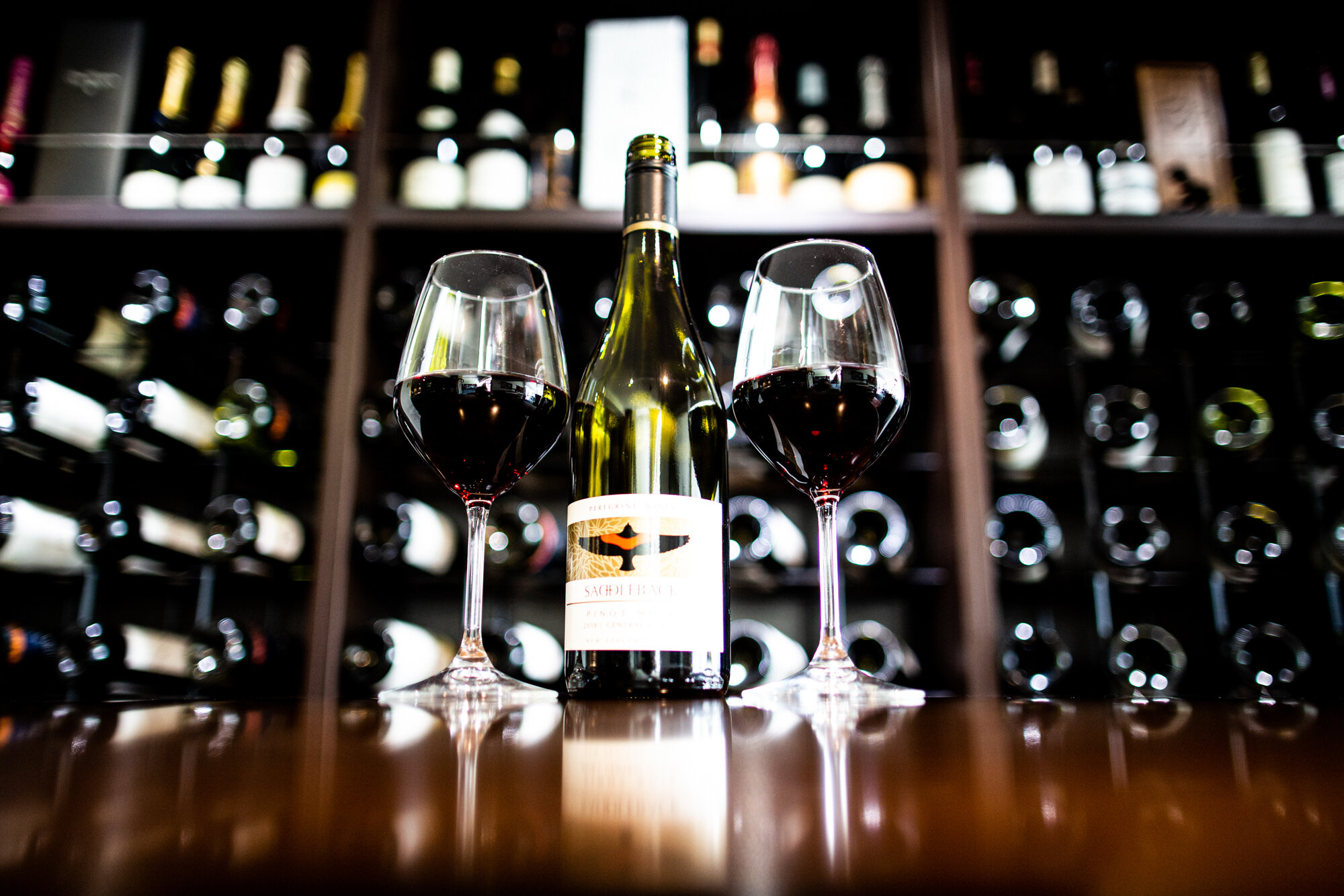 Enjoy our selection of wine