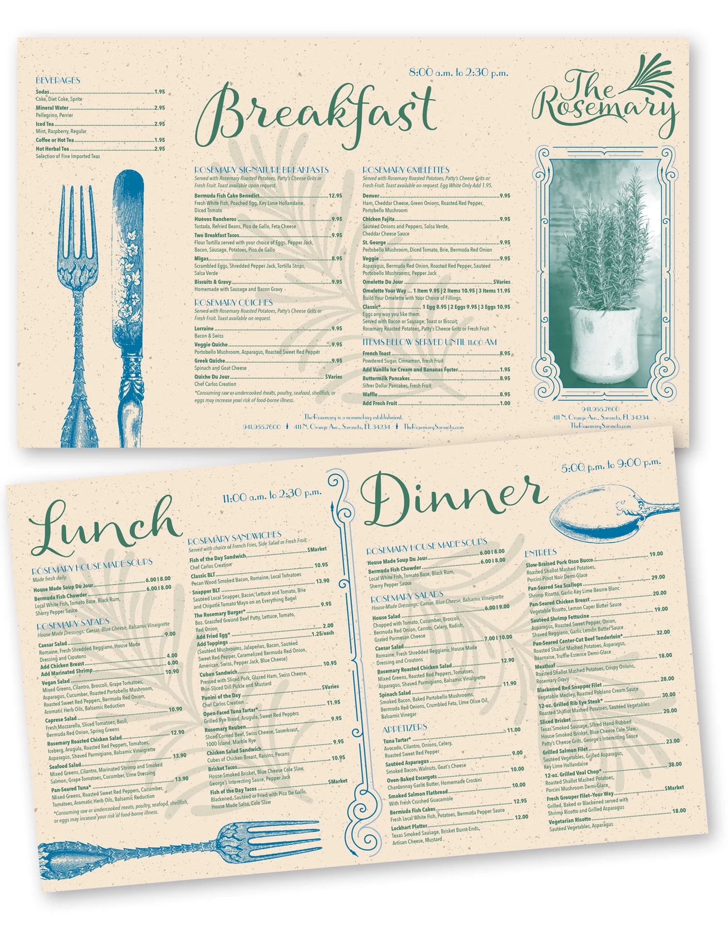 Menu Design (InDesign)