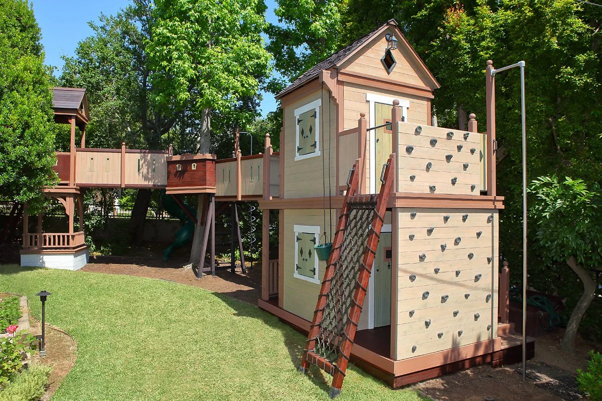 Pasadena Play Structure Restain