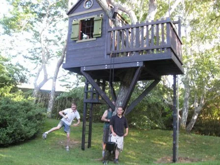 Long Island Treehouse: Day 4 Install