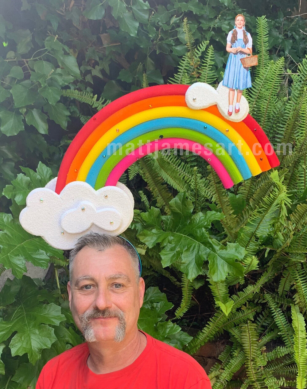 Rainbow hat design