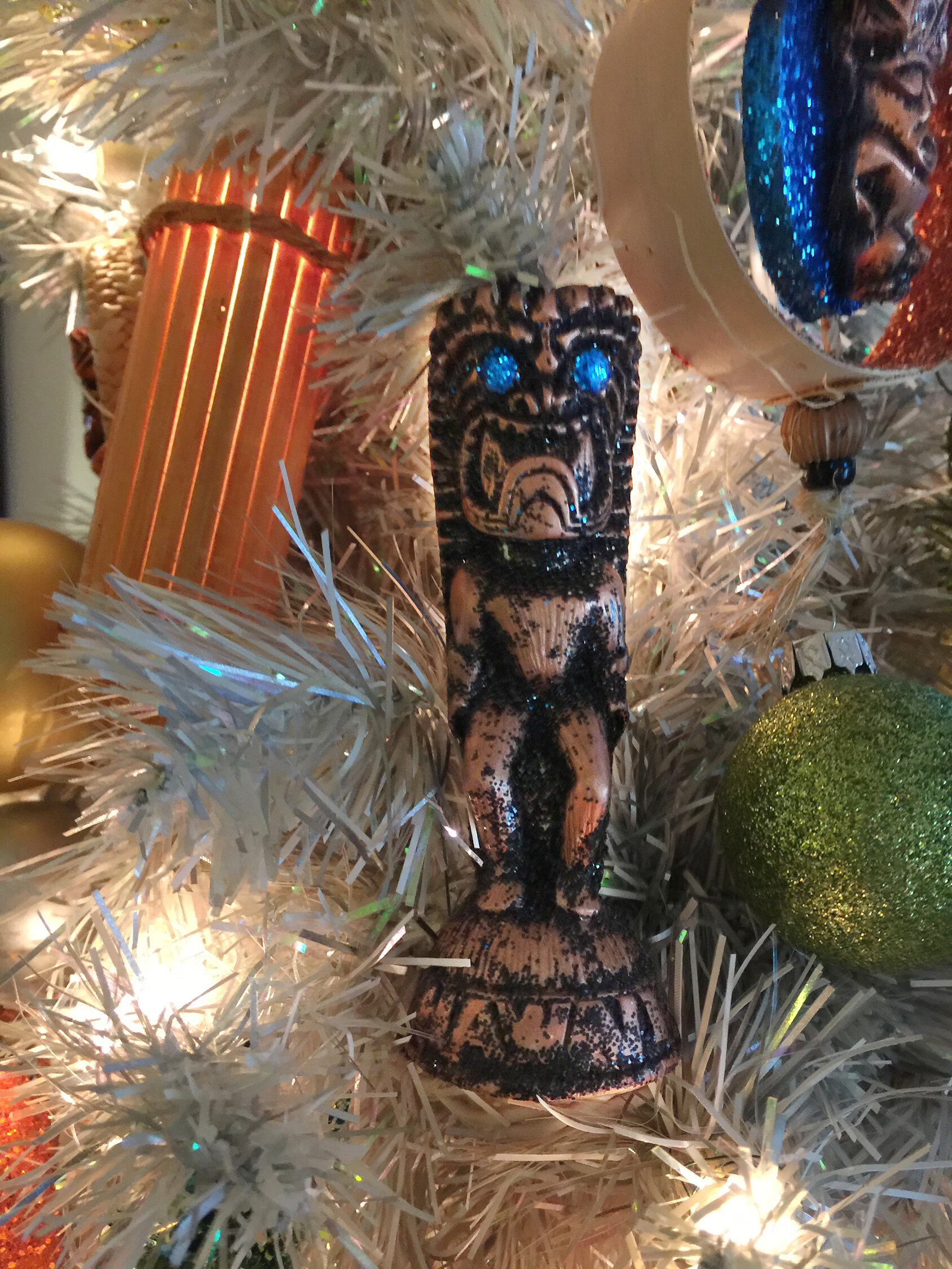  Tiki Christmas ornament 