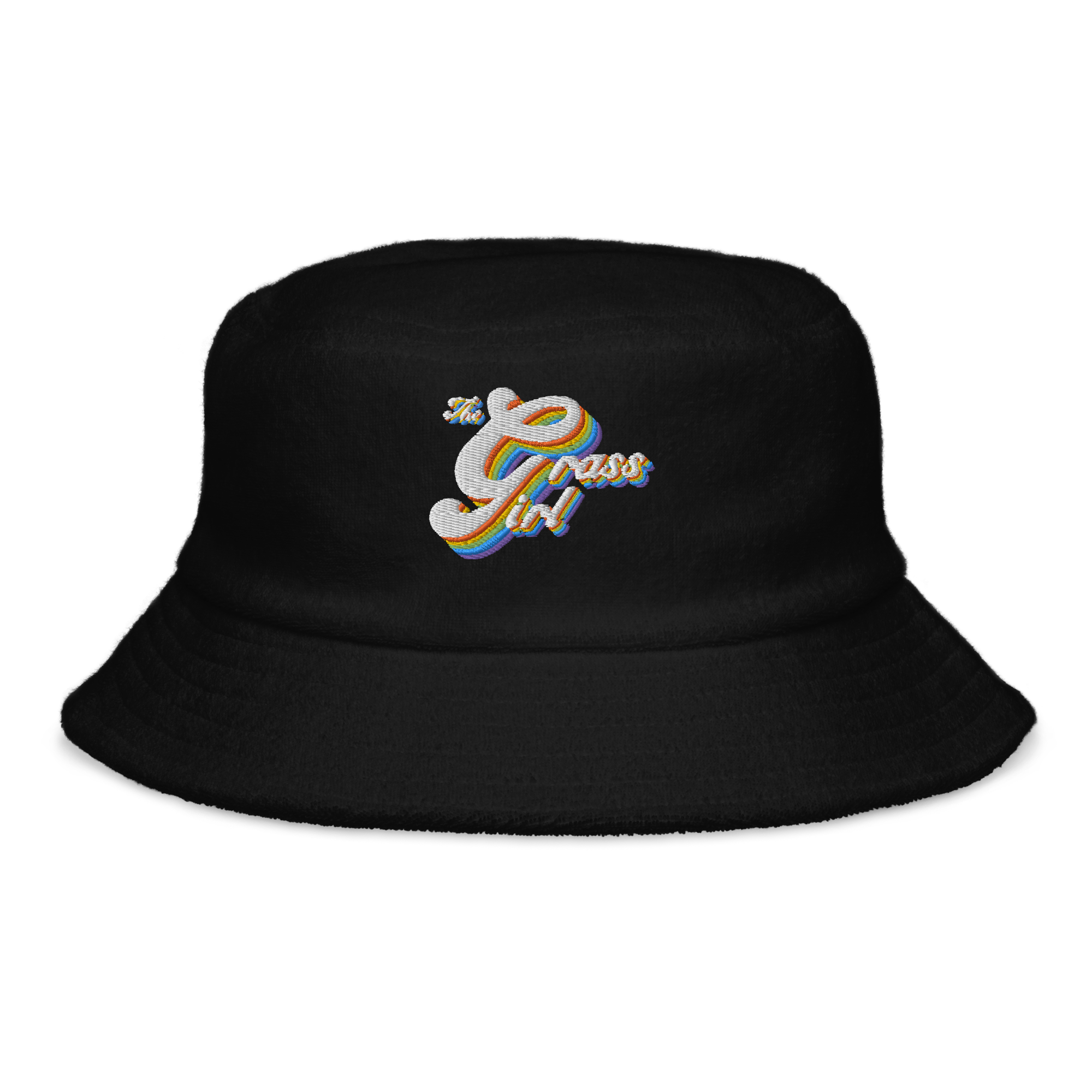 unstructured-terry-cloth-bucket-hat-black-front-64001e7caf2ec.png