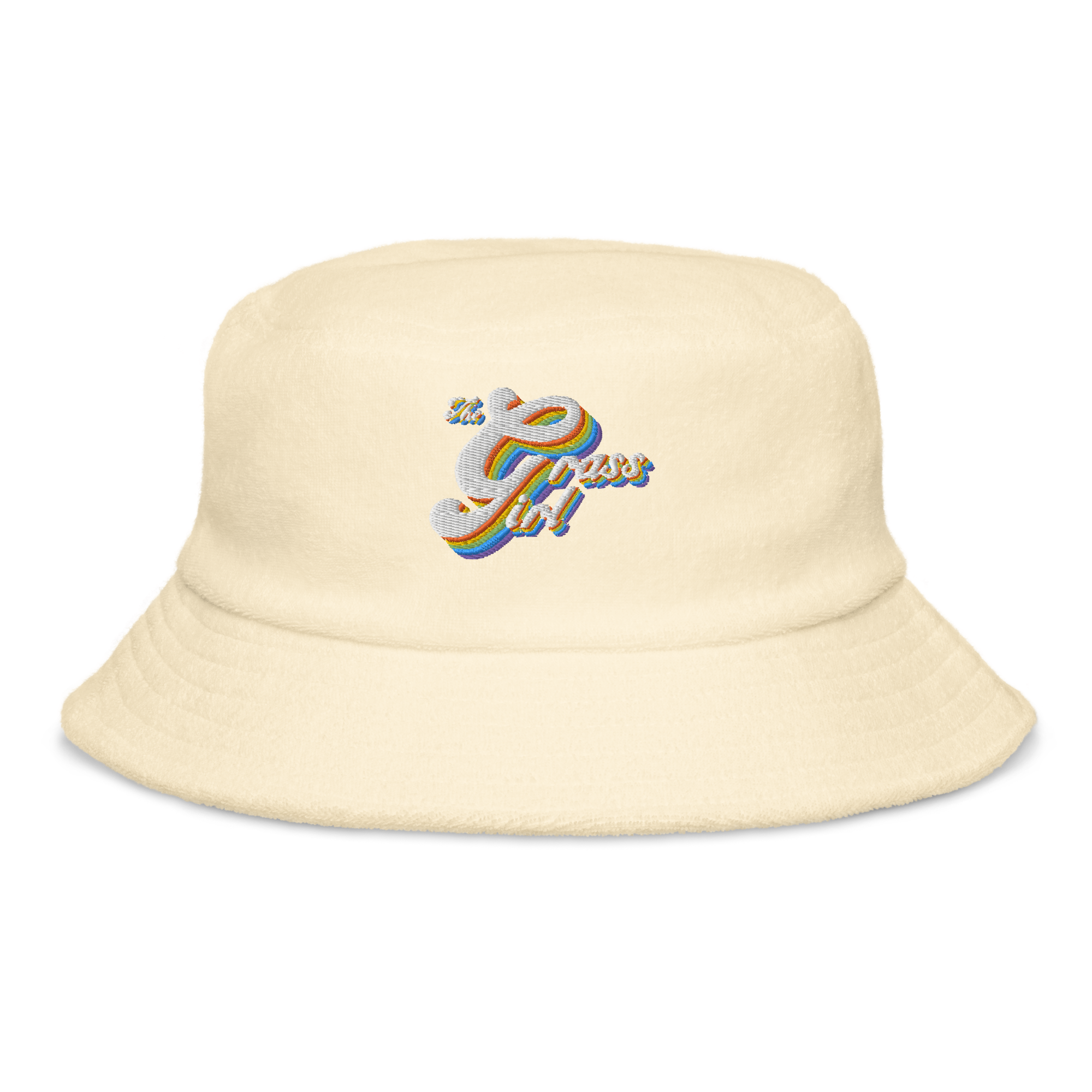 unstructured-terry-cloth-bucket-hat-light-yellow-front-64001e7caf339.png