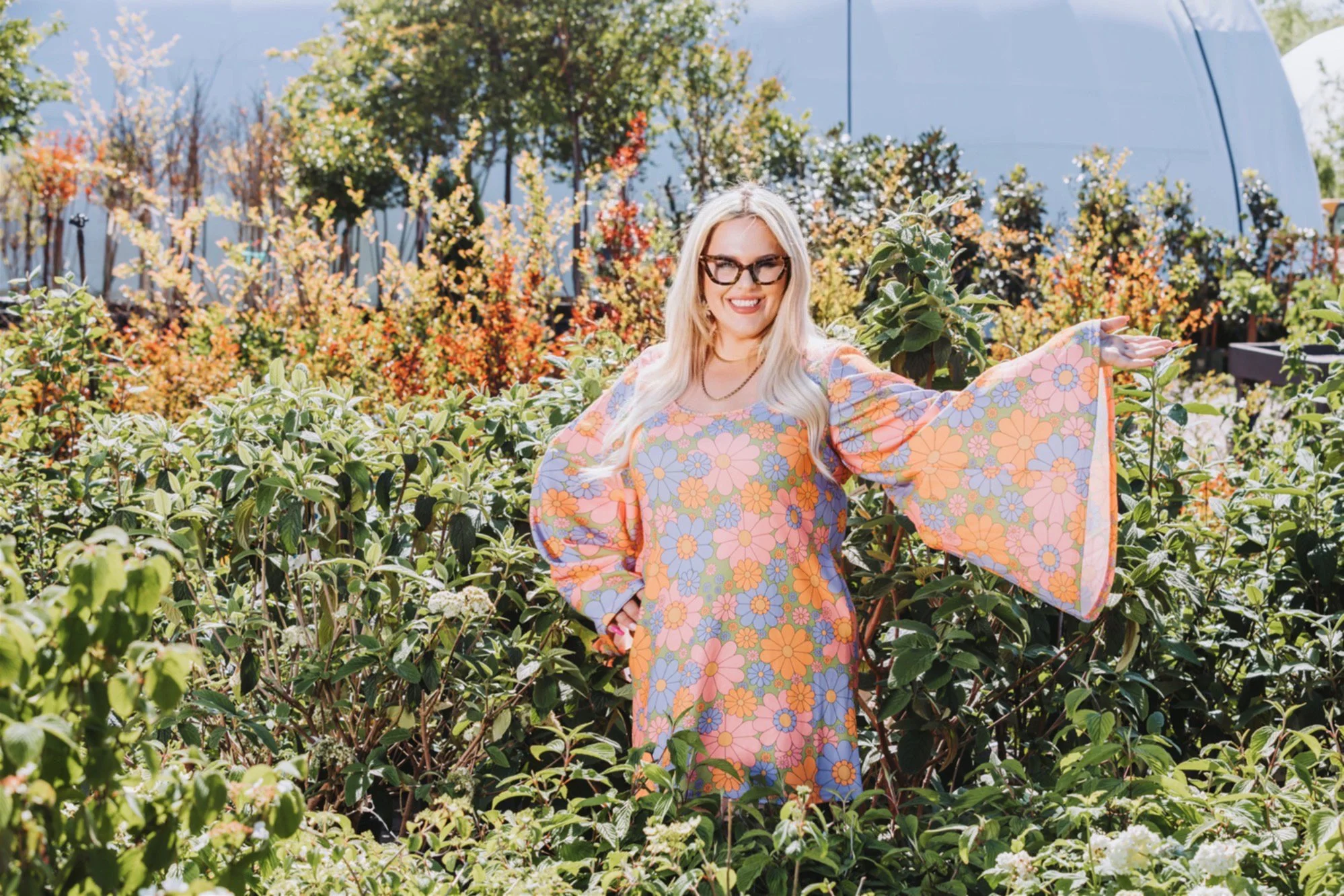 Clare Horne of The Grass Girl, a garden design studio based in Tennessee, focusing on the art form of garden and landscape design.