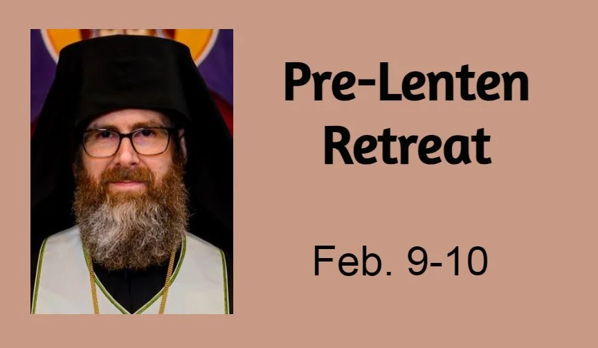 Pre-Lenten Retreat Next Weekend