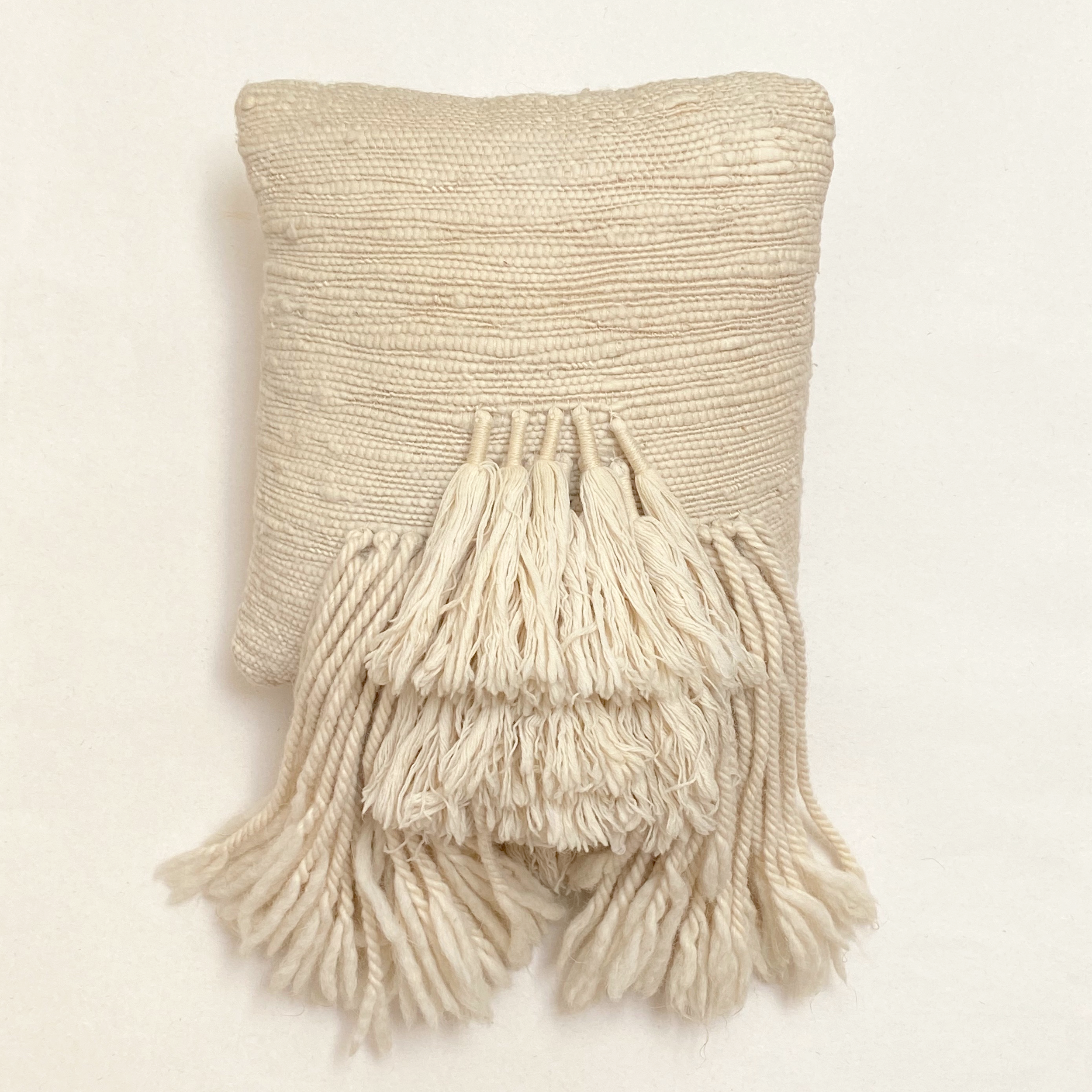 LES ATELIERS TAGGART HANDWOVEN PILLOW, c. 1970s