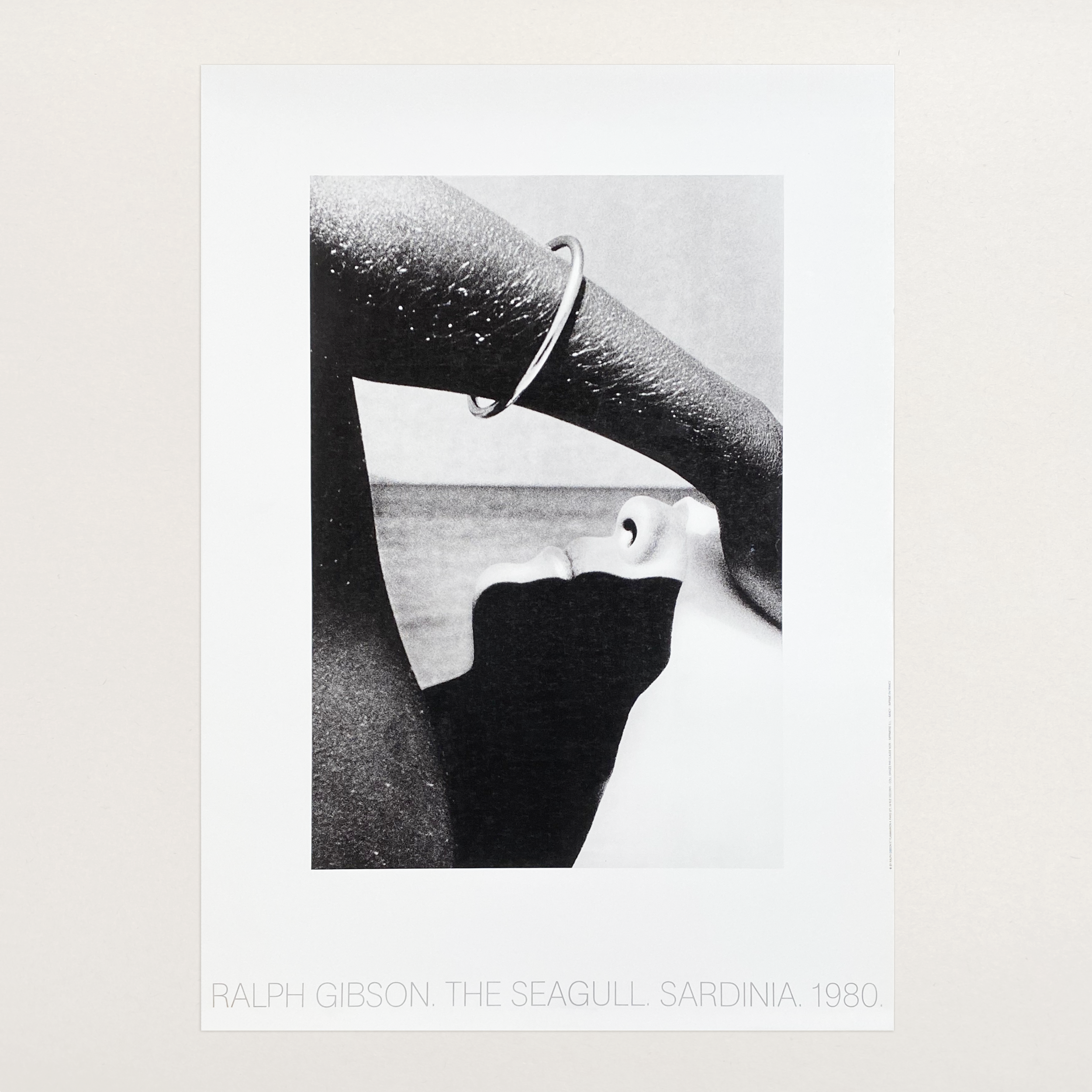 RALPH GIBSON, "THE SEAGULL" POSTER, c. 1980