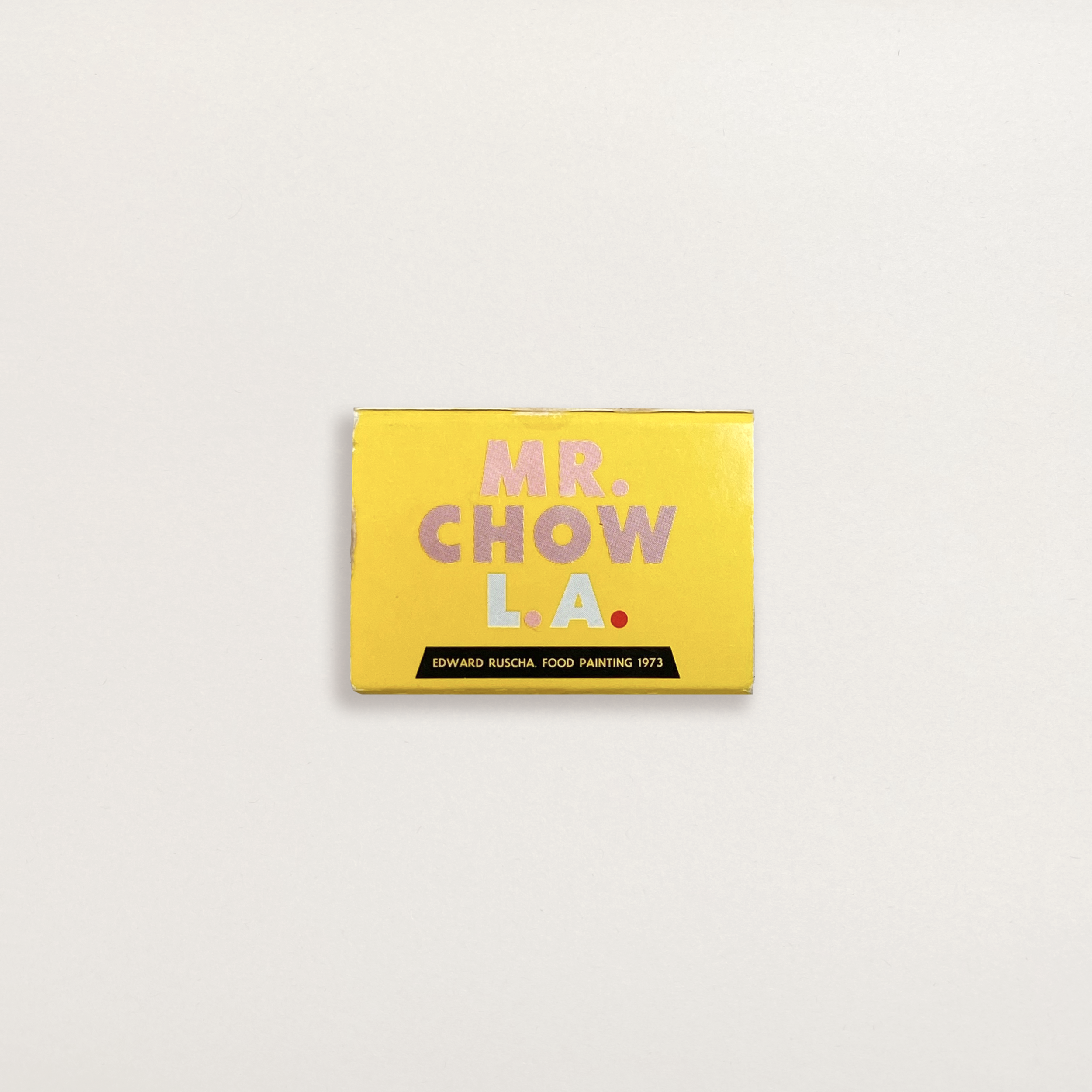 MR. CHOW MATCHBOX, c. 1970s