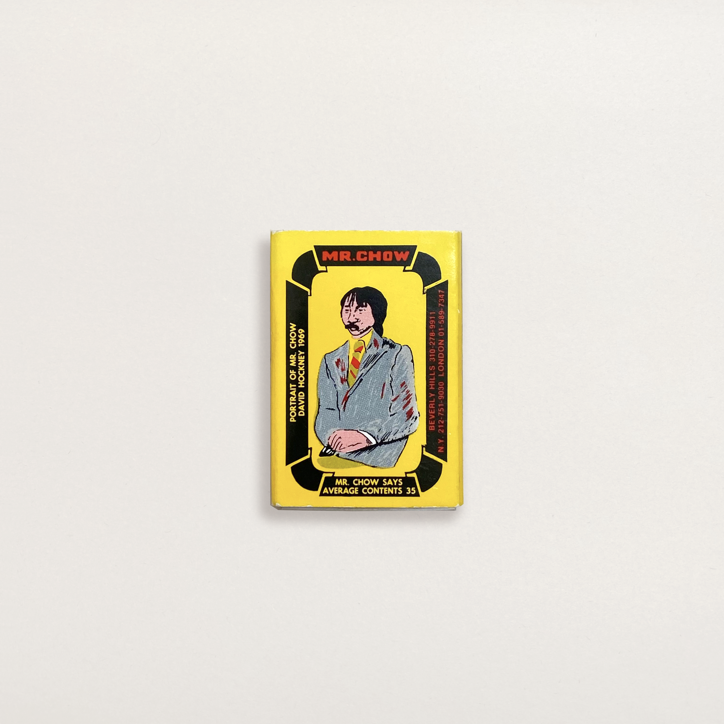 MR. CHOW MATCHBOX, c. 1970s