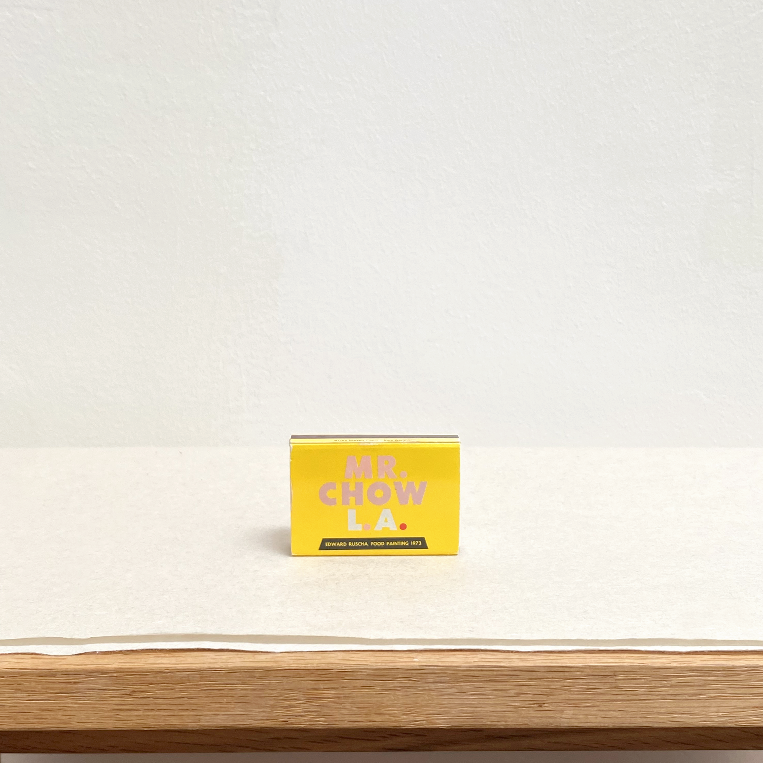 MR. CHOW MATCHBOX, c. 1970s