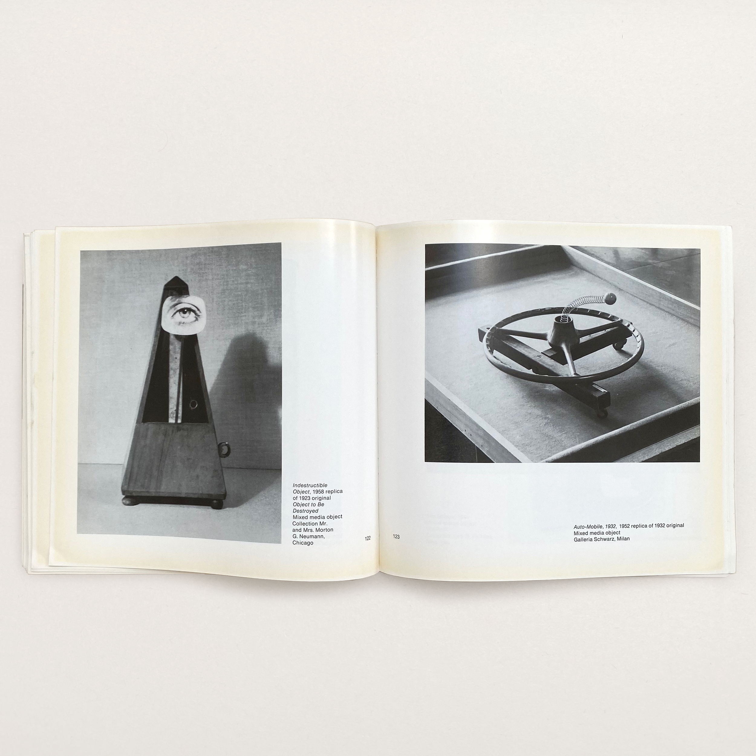 Man Ray catalog at the Los Angeles County Museum of Art in 1966
