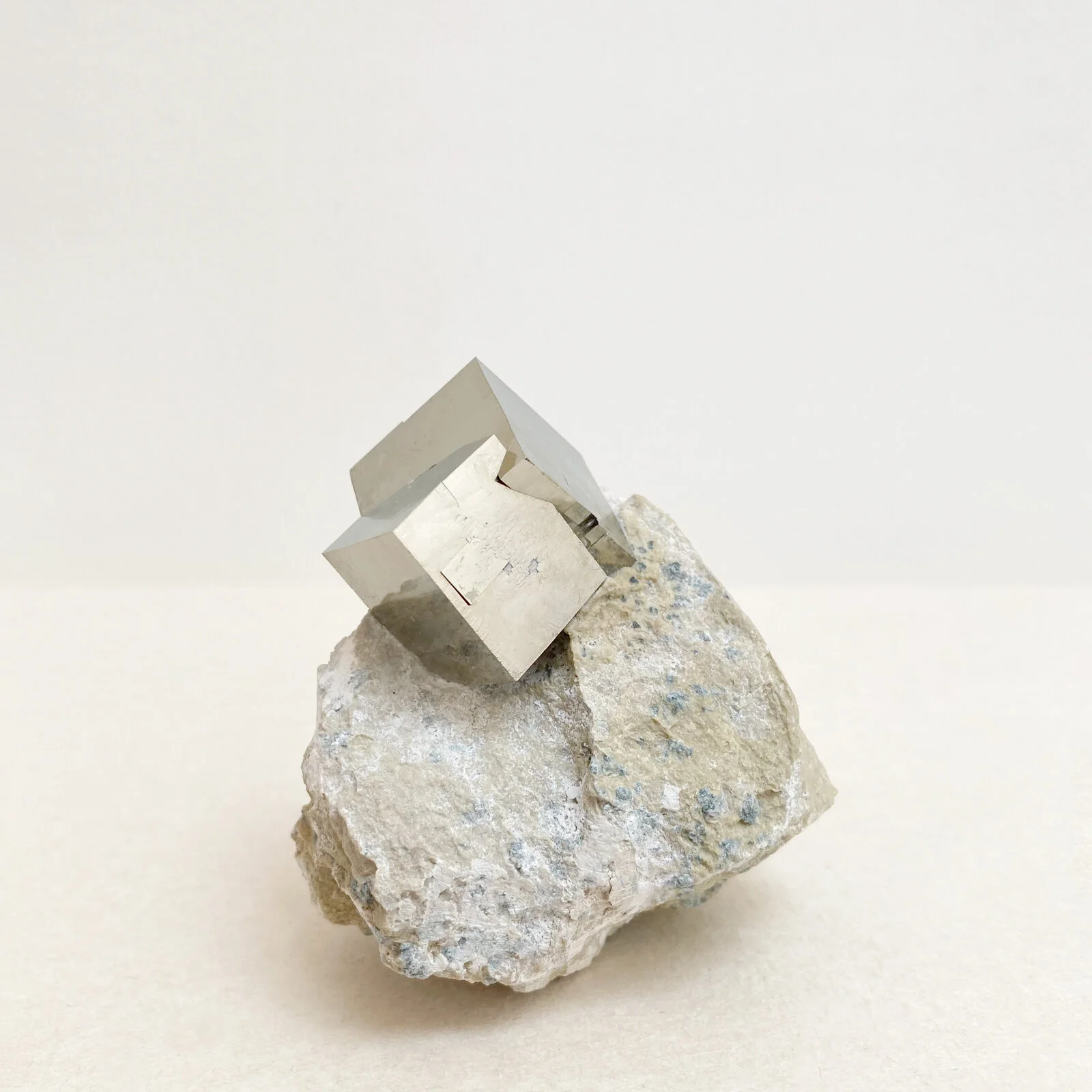Cubic pyrite from Navajún, La Rioja, Spain