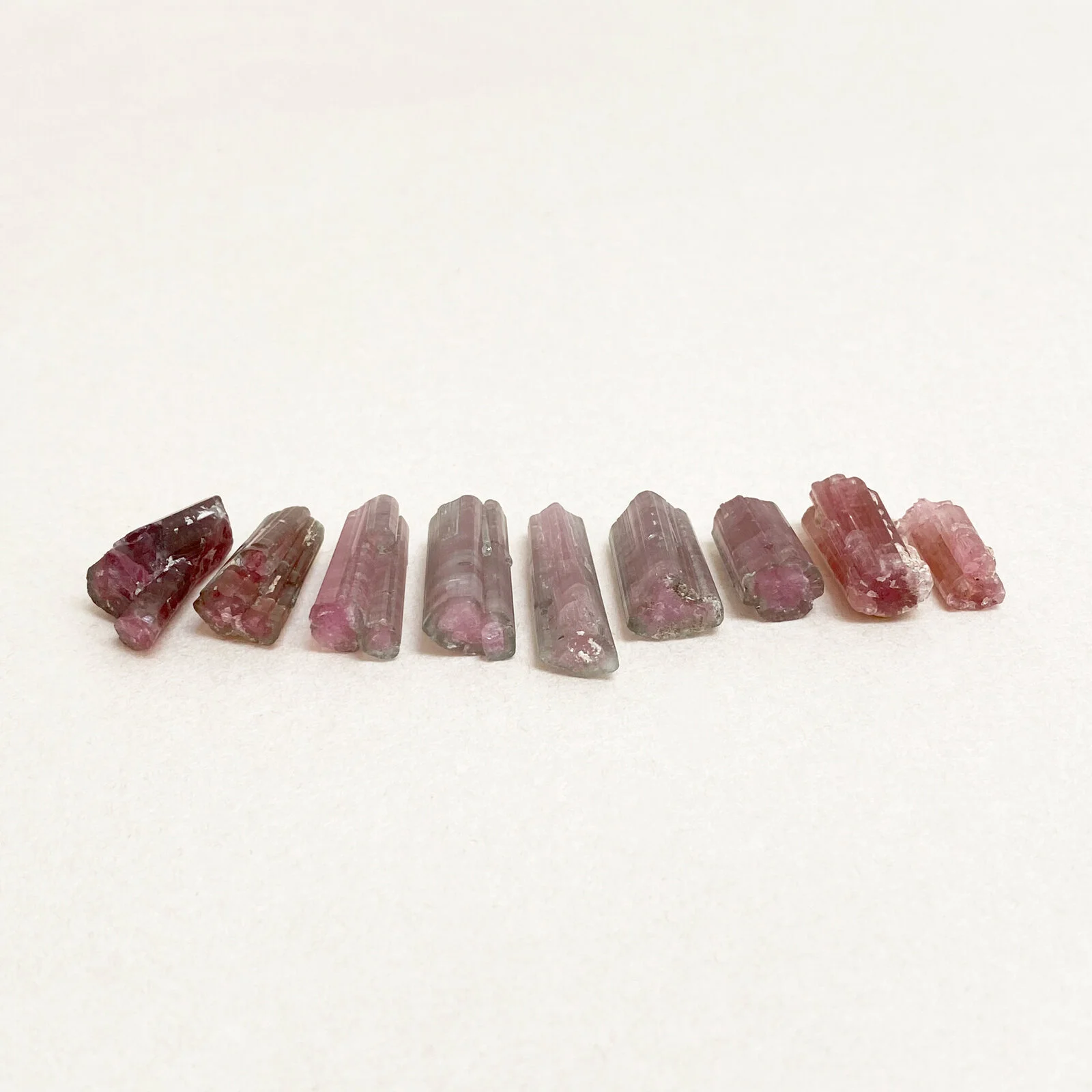Crystal Voyager PINK AND WATERMELON TOURMALINES, VINTAGE