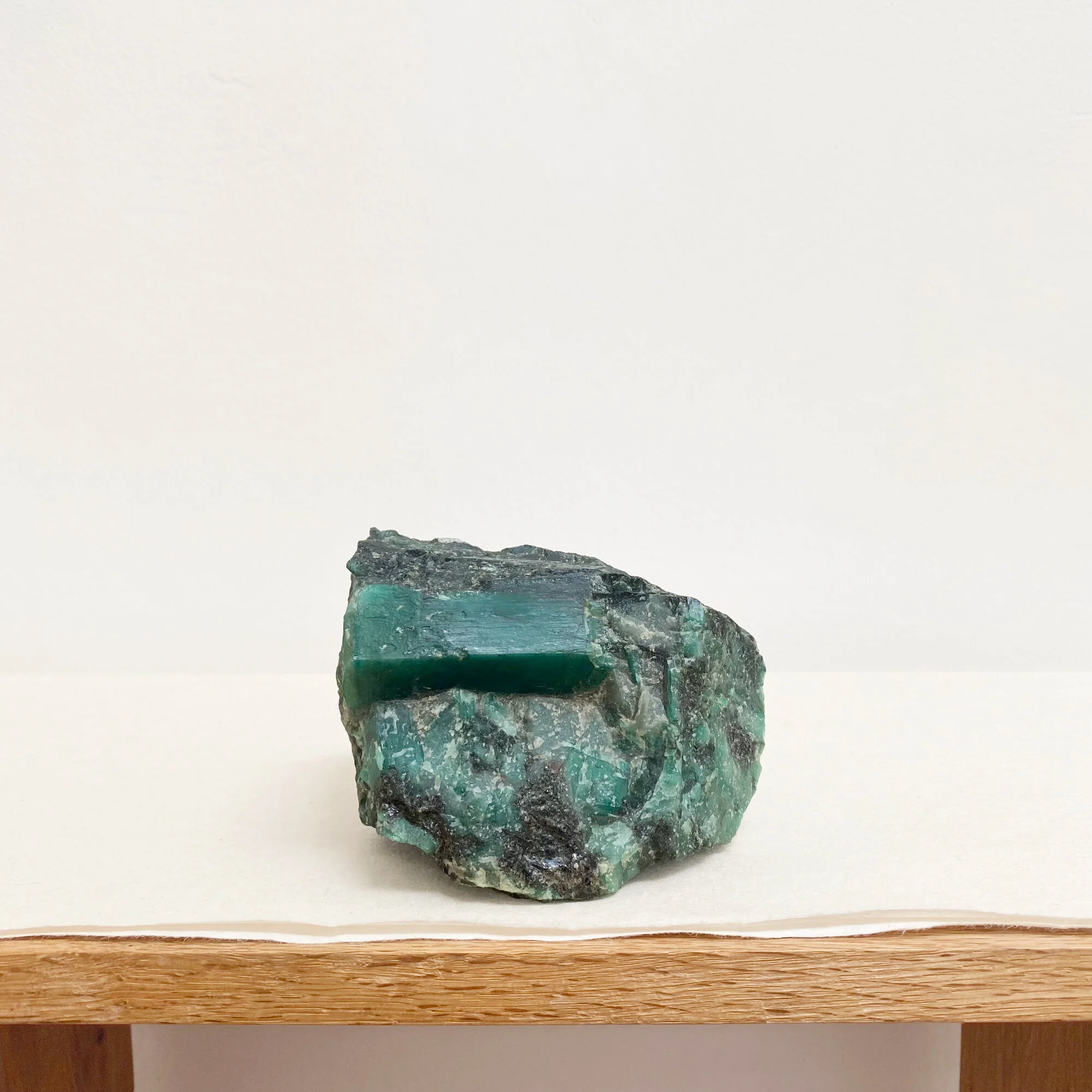 Crystal Voyager vintage emerald museum specimen from Ouro Preto, Brazil, South America