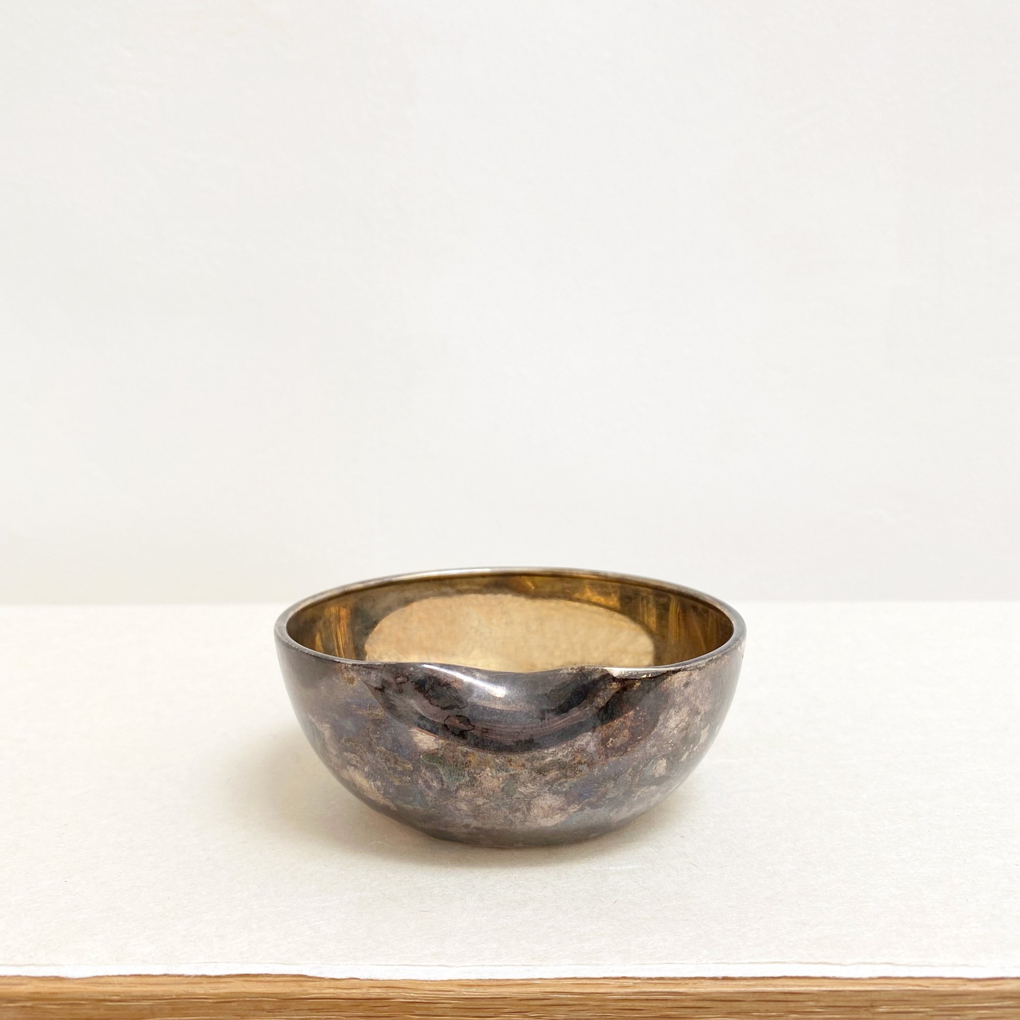 Elsa Peretti sterling silver thumbprint bowl