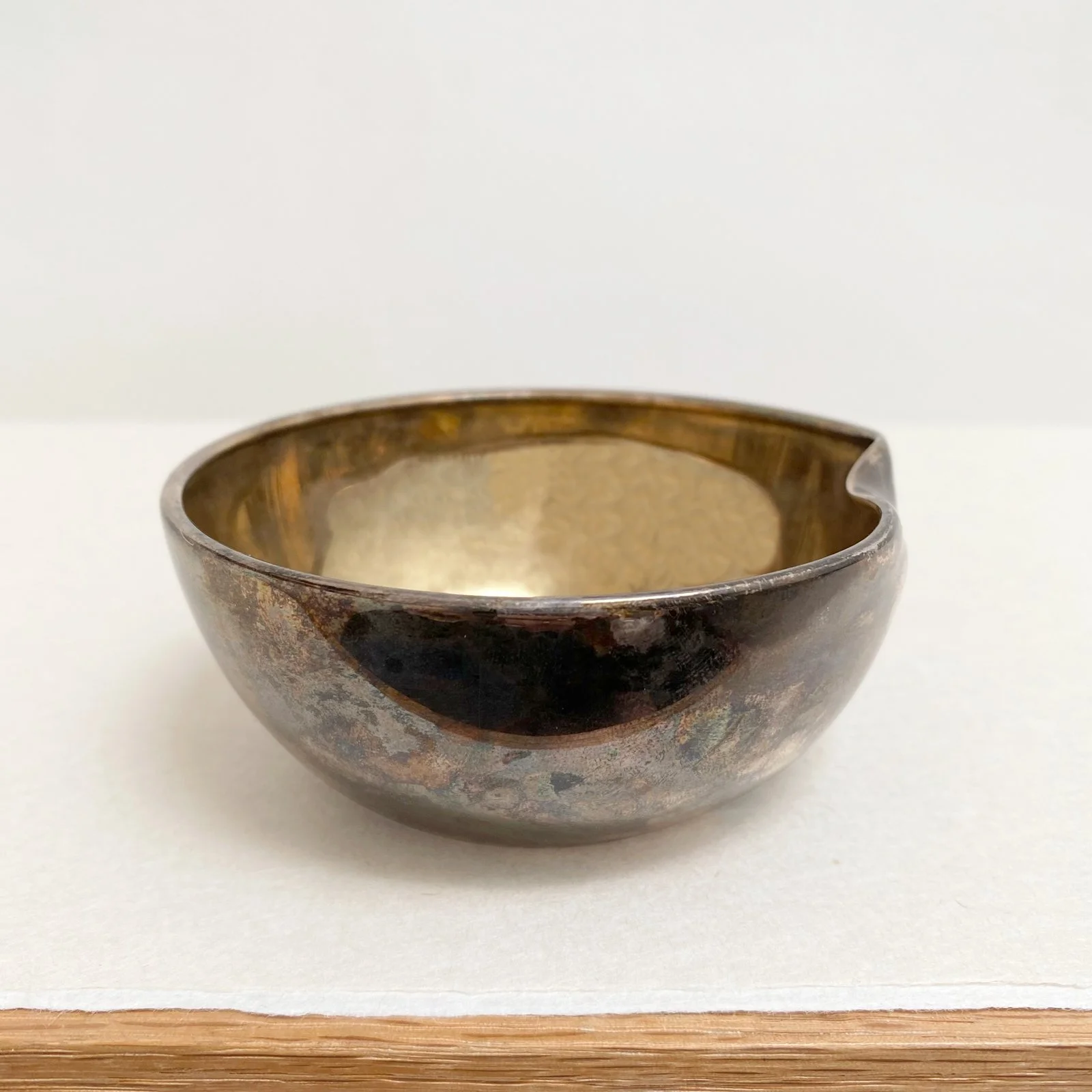 Elsa Peretti silver thumbprint bowl