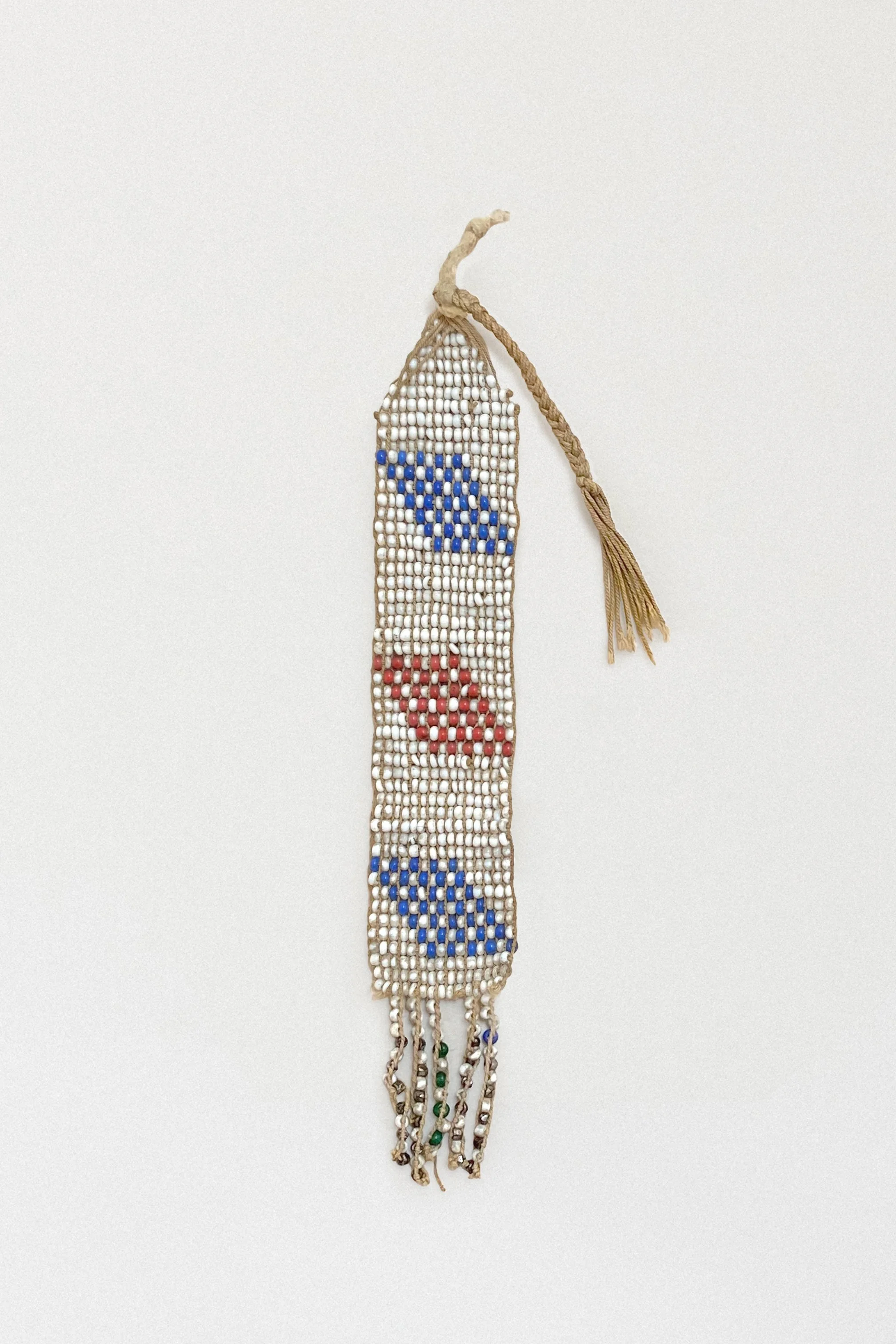 BEADED SWATCH, ANTIQUE