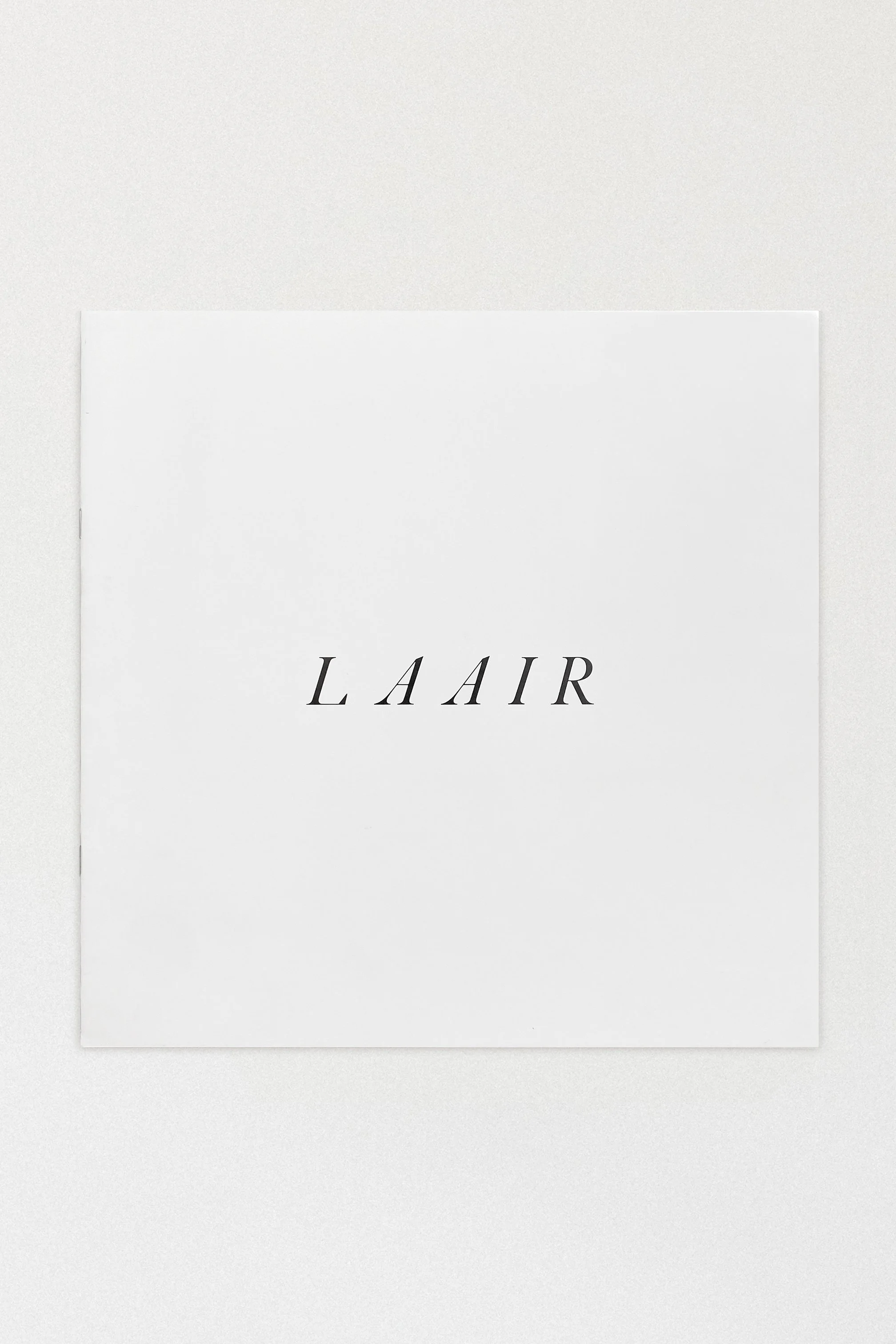 LA AIR BY BRUCE NAUMAN, c. 1970