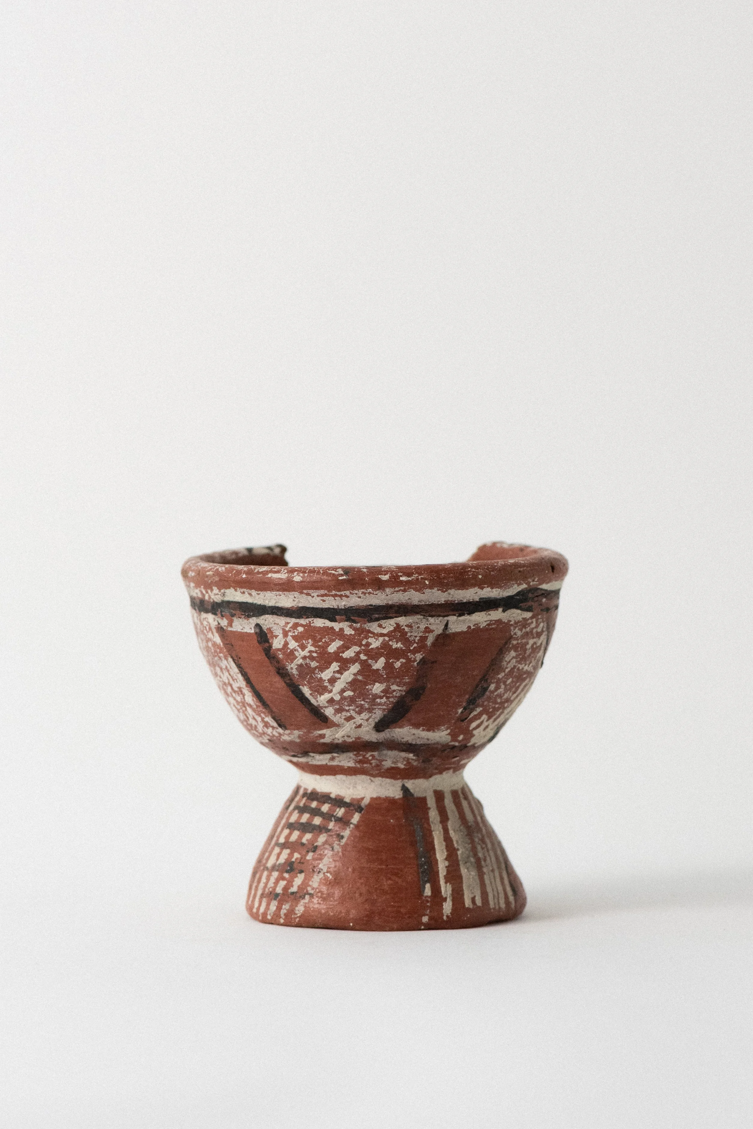 RED CLAY CHALICE, VINTAGE