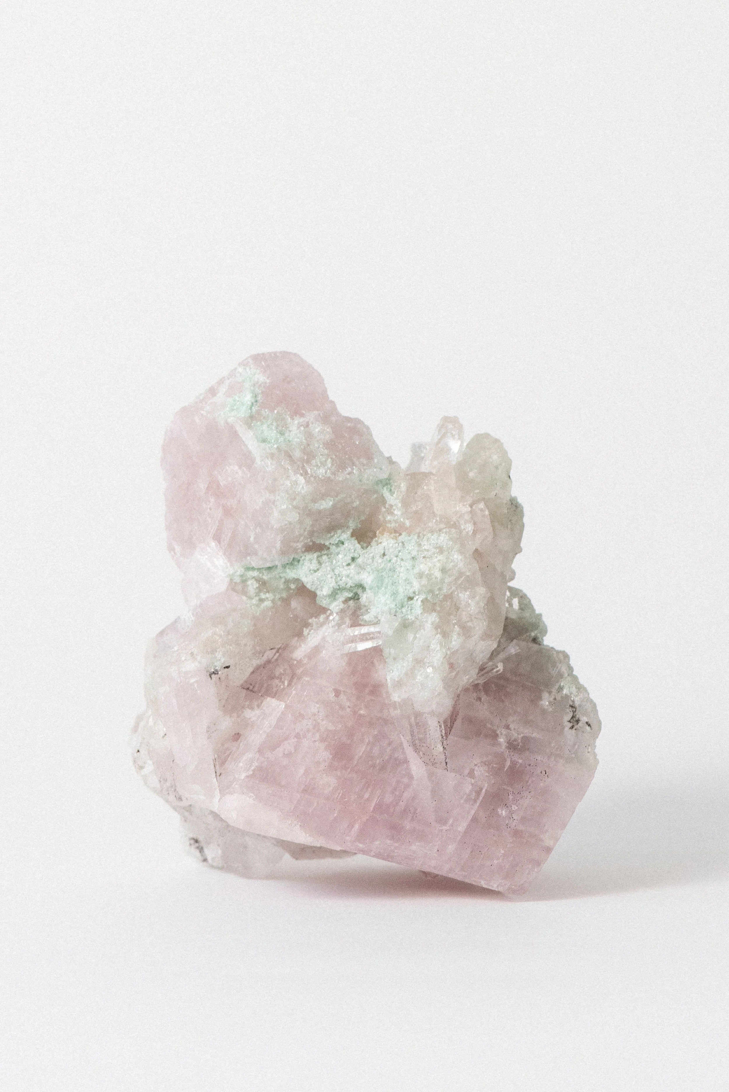 MAGNESITE w/ QUARTZ & CHLORITE, VINTAGE