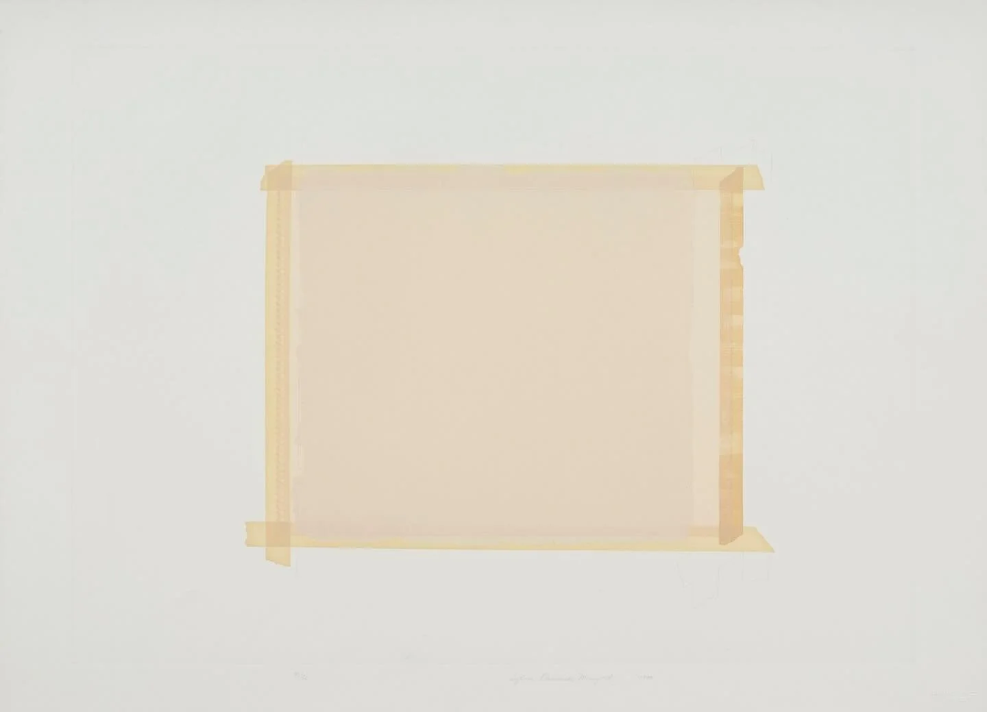 Sylvia Plimack Mangold, &ldquo;Paper under Tape/Paint over Paper&rdquo;, c. 1977.

#SylviaPlimackMangold #abstractart