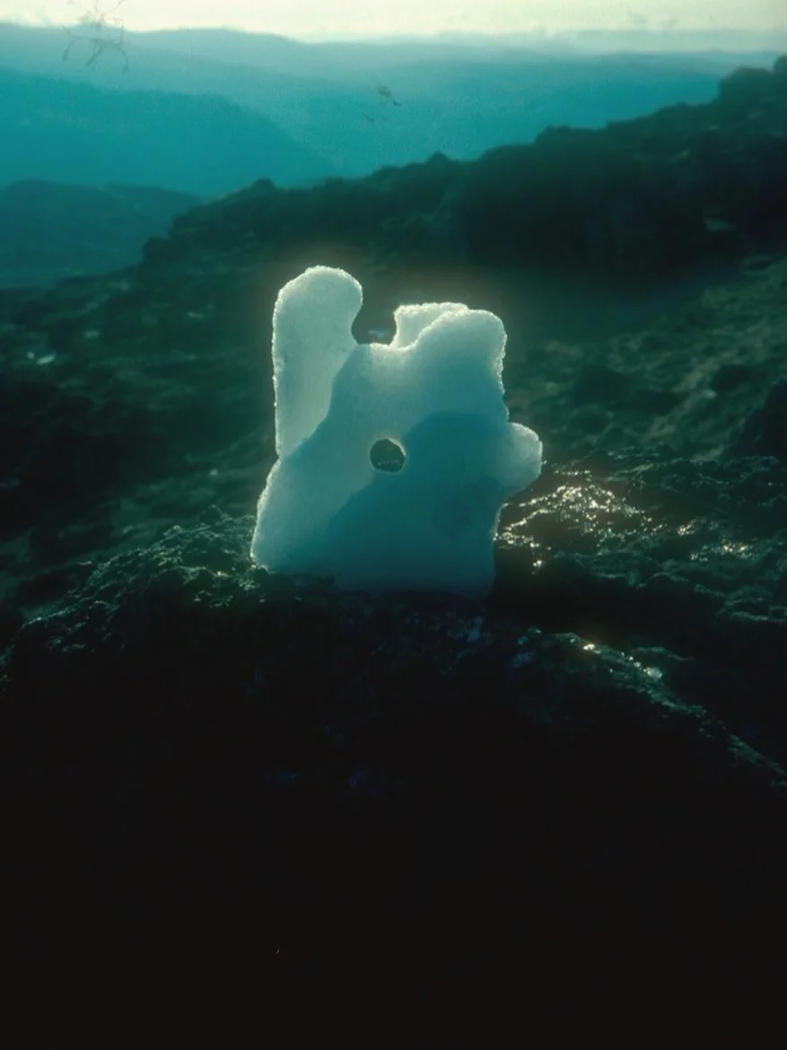 Andy Goldsworthy, &ldquo;Snow Hole&rdquo;, Langdale Pikes, Cumbria, c. 1977.

#andygoldsworthy