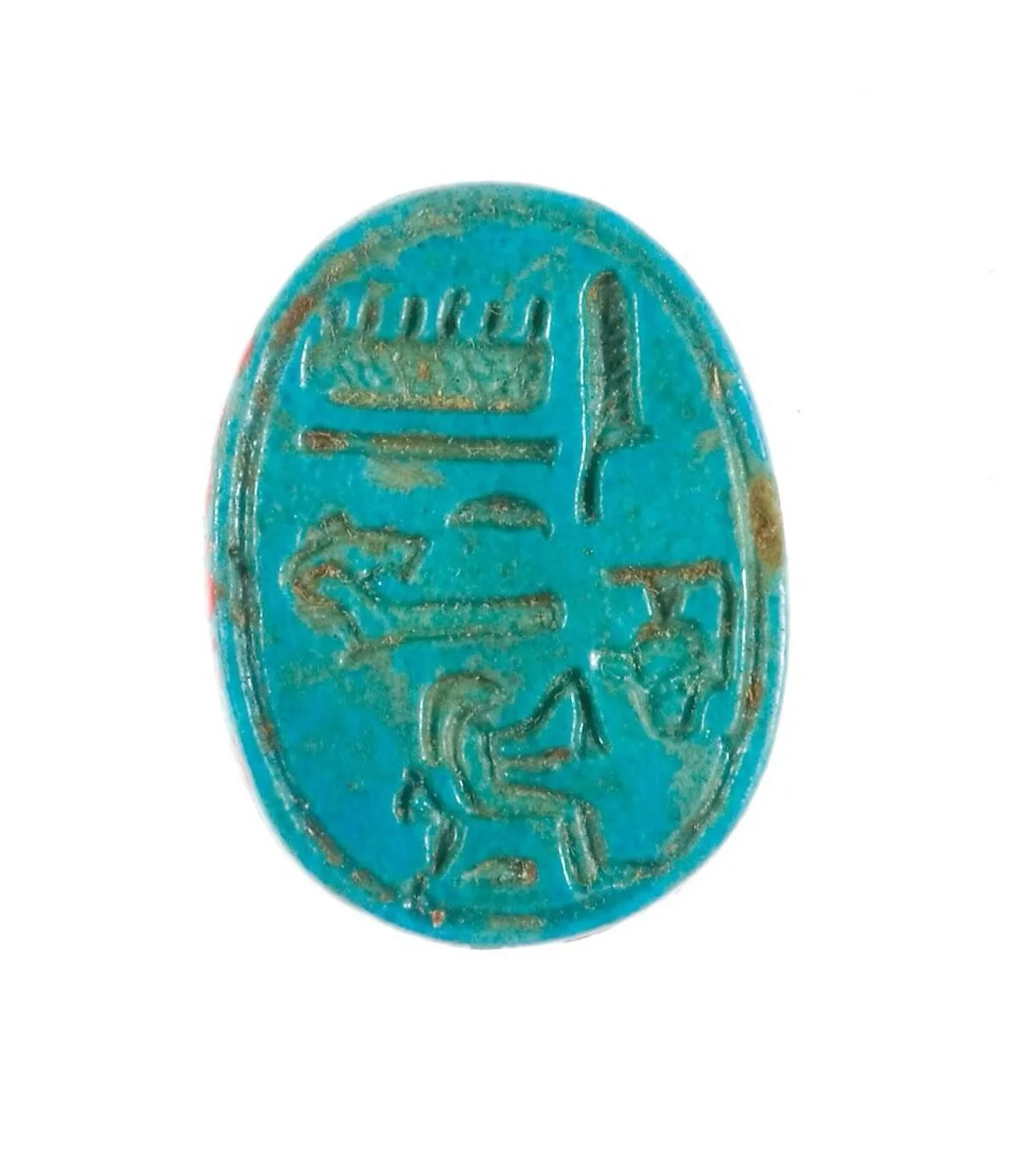 Scarab Inscribed Hatshepsut United with Amun, New Kingdom, ca. 1479&ndash;1458 B.C.

#hatshepsut #pastlives