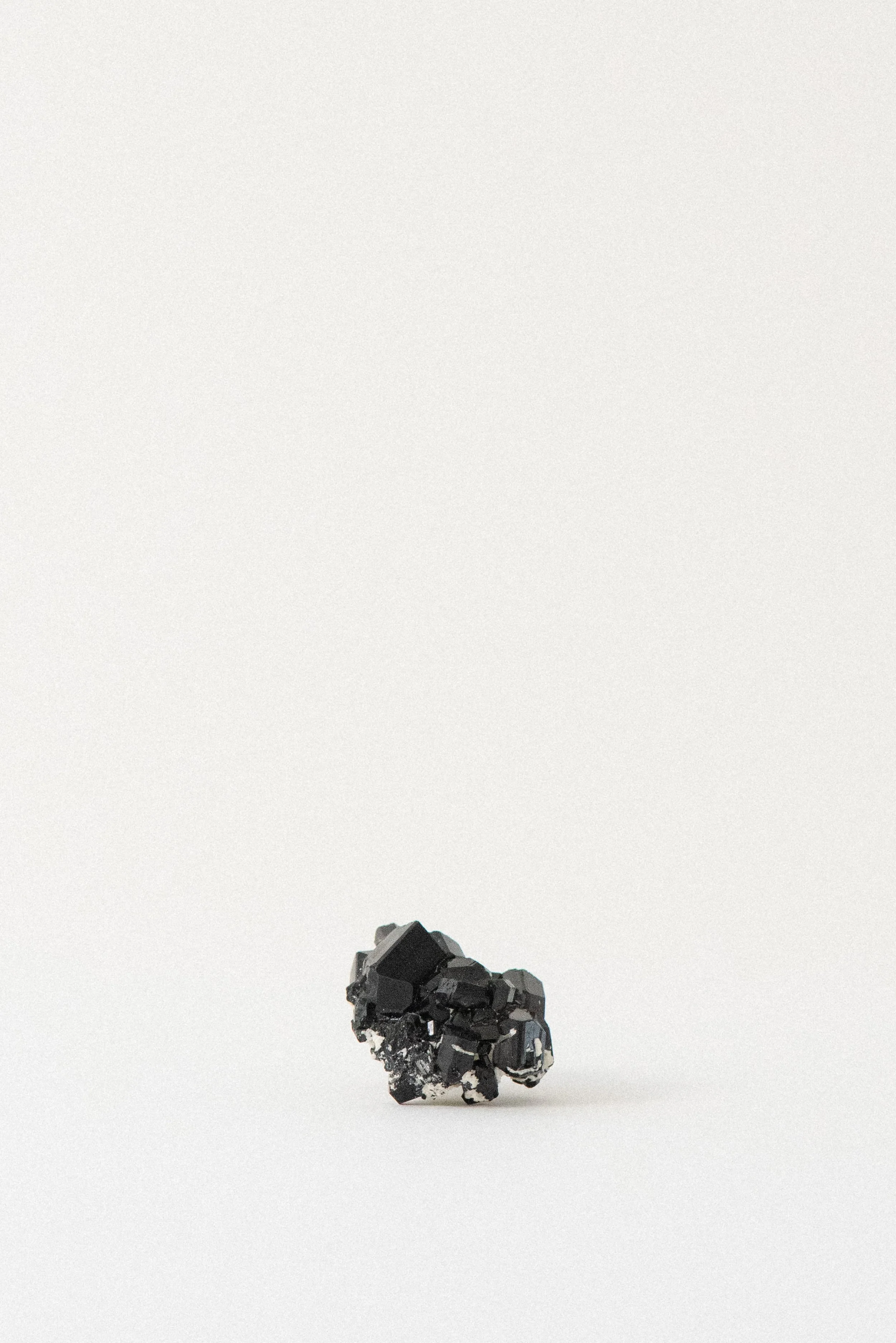 The Filter — Mercedes Black Tourmaline Cluster, Namibia