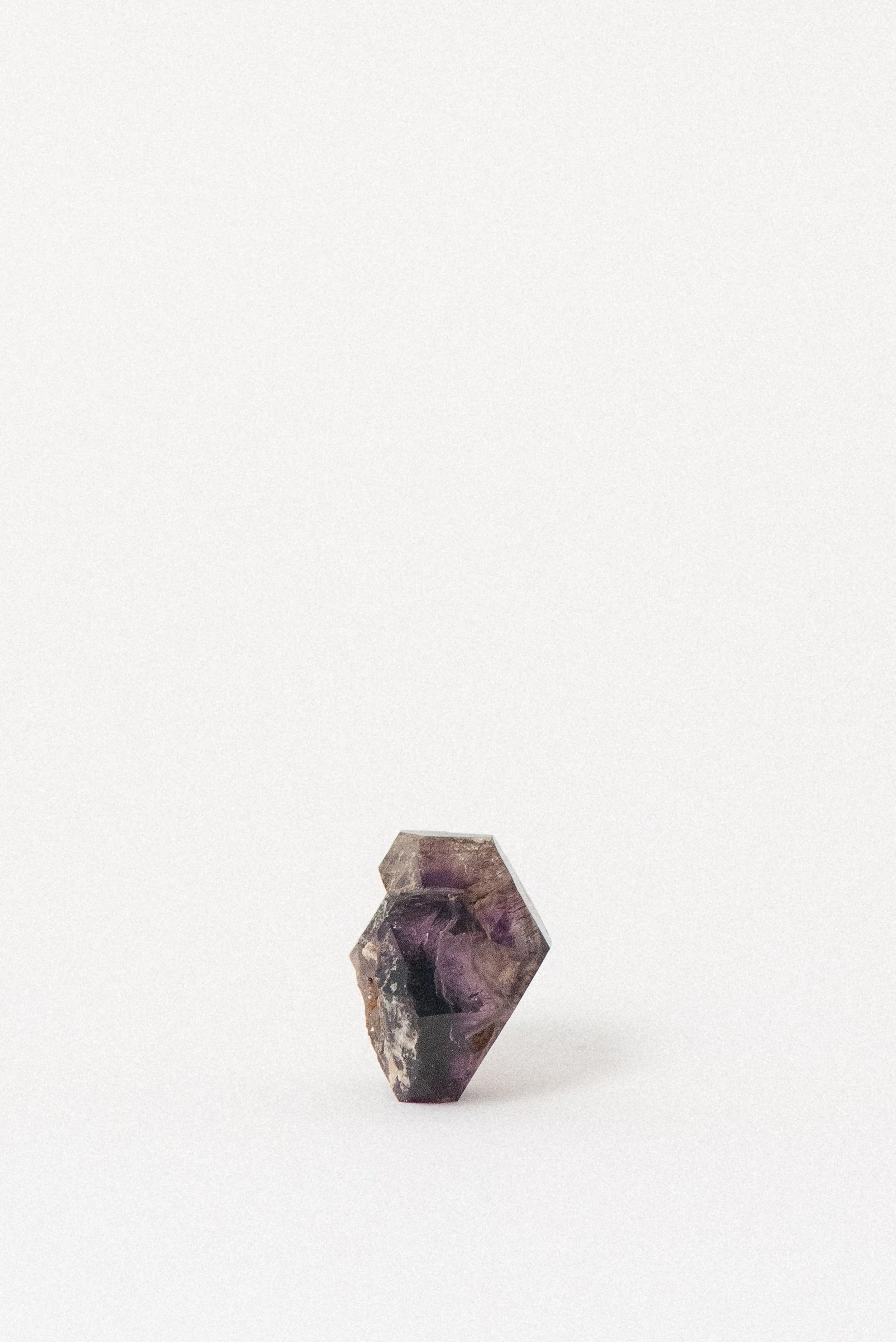 Raw Shangaan Amethyst from Chibuku Mine Zimbabwe with natural crystal structure