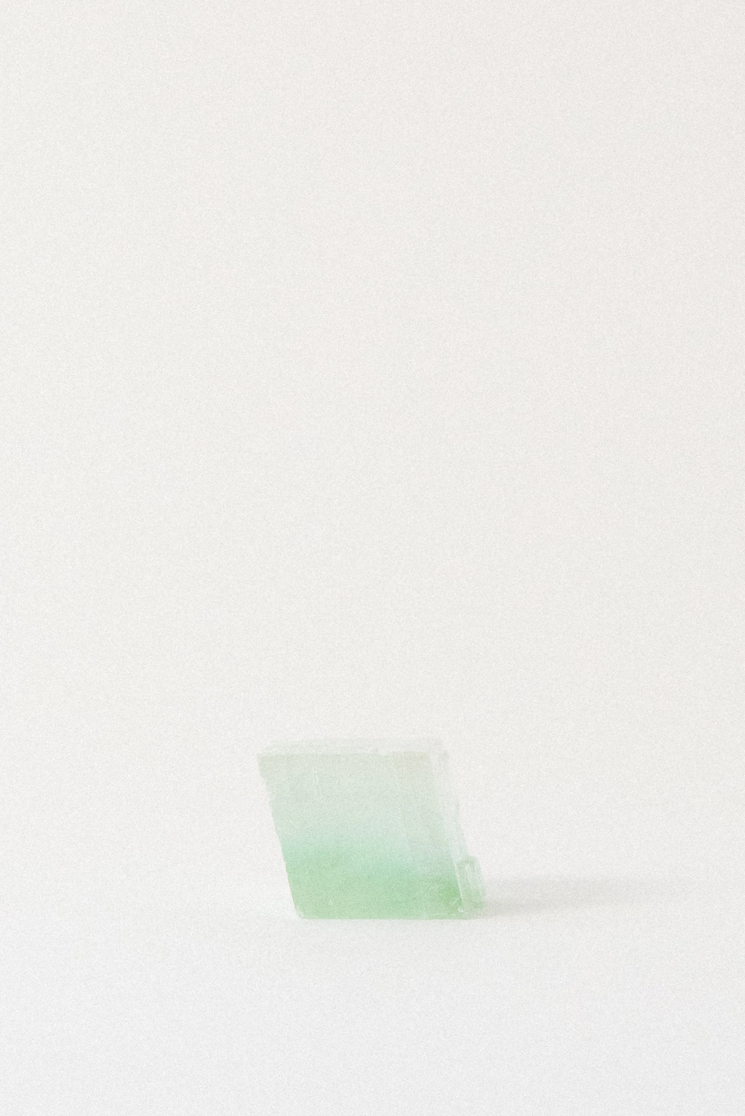 The Deprogrammer — Green Calcite Rhomboid, Mexico