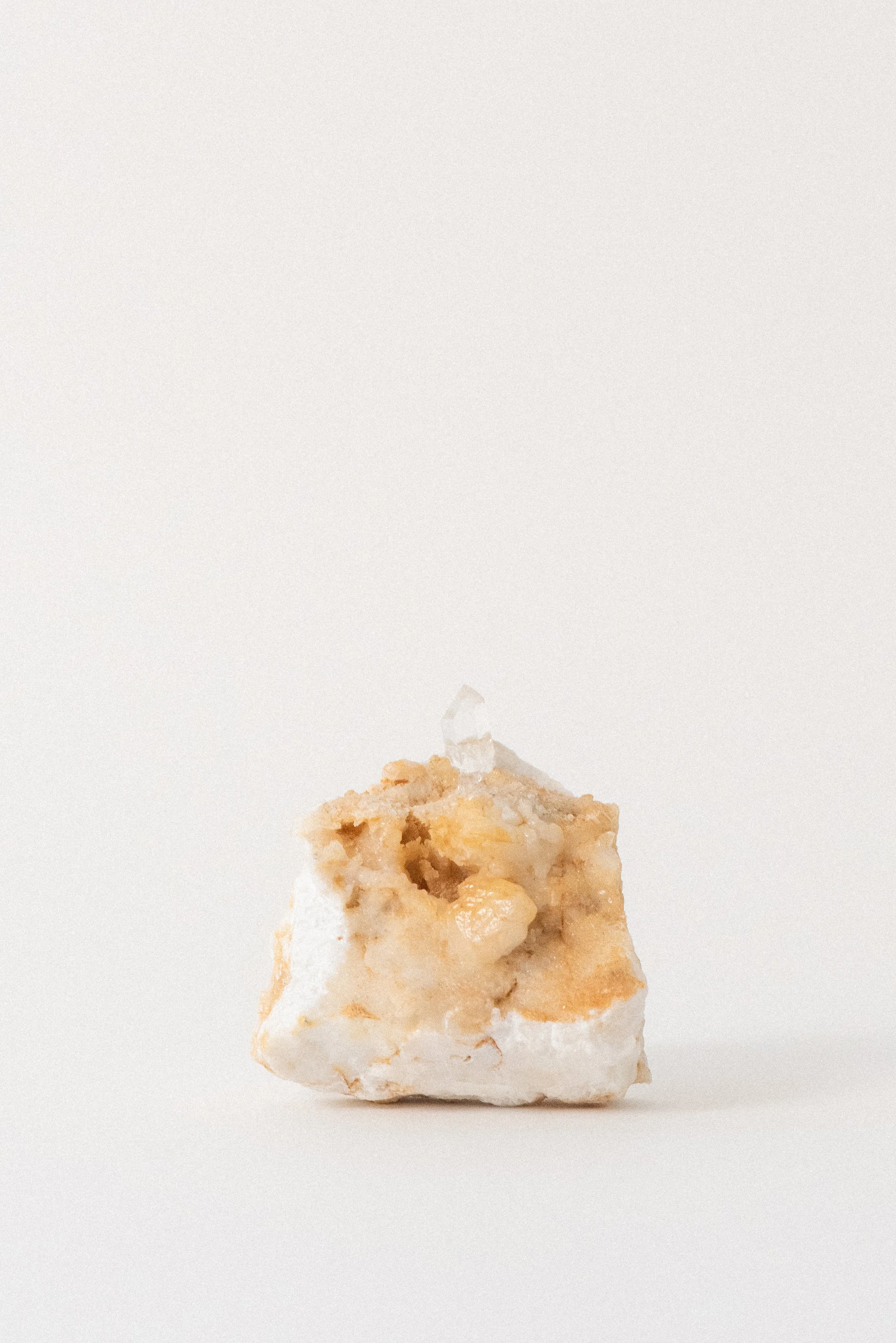 The Tuning Fork — Quartz on Carrara Marble, Italy