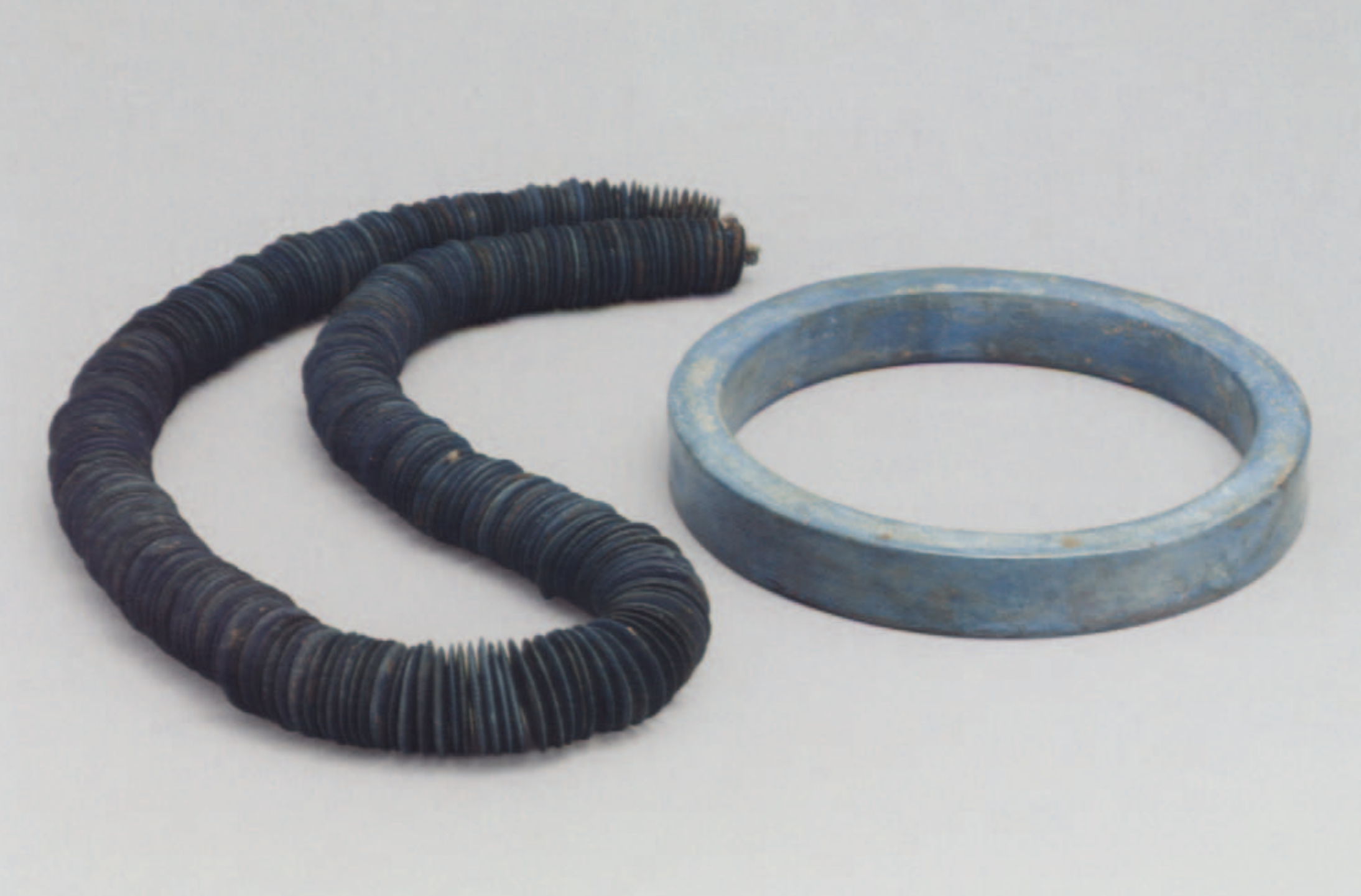 Strand of Lentoid Beads, Early 18th Dynasty, reign of Thutmose III, CA. 1479-1425 B.C.