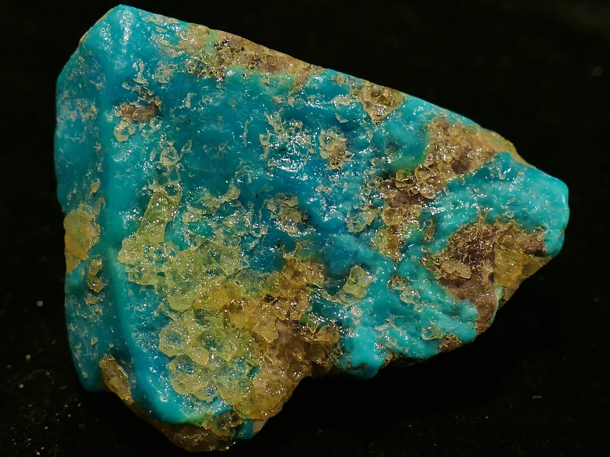 Turquoise from Wadi Maghareh, Egypt