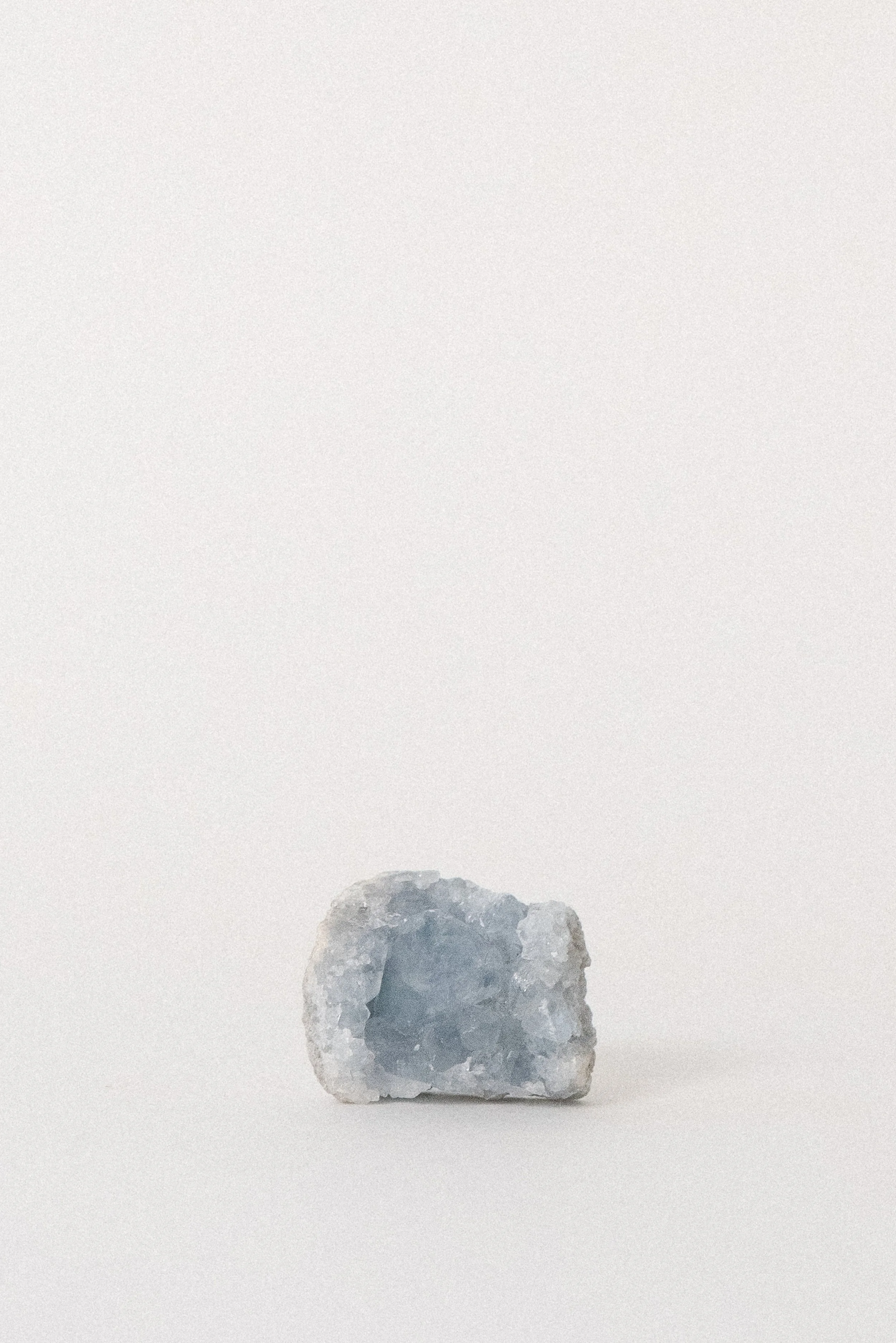The Divine Conduit — Old Stock Celestite Geode, Madagascar