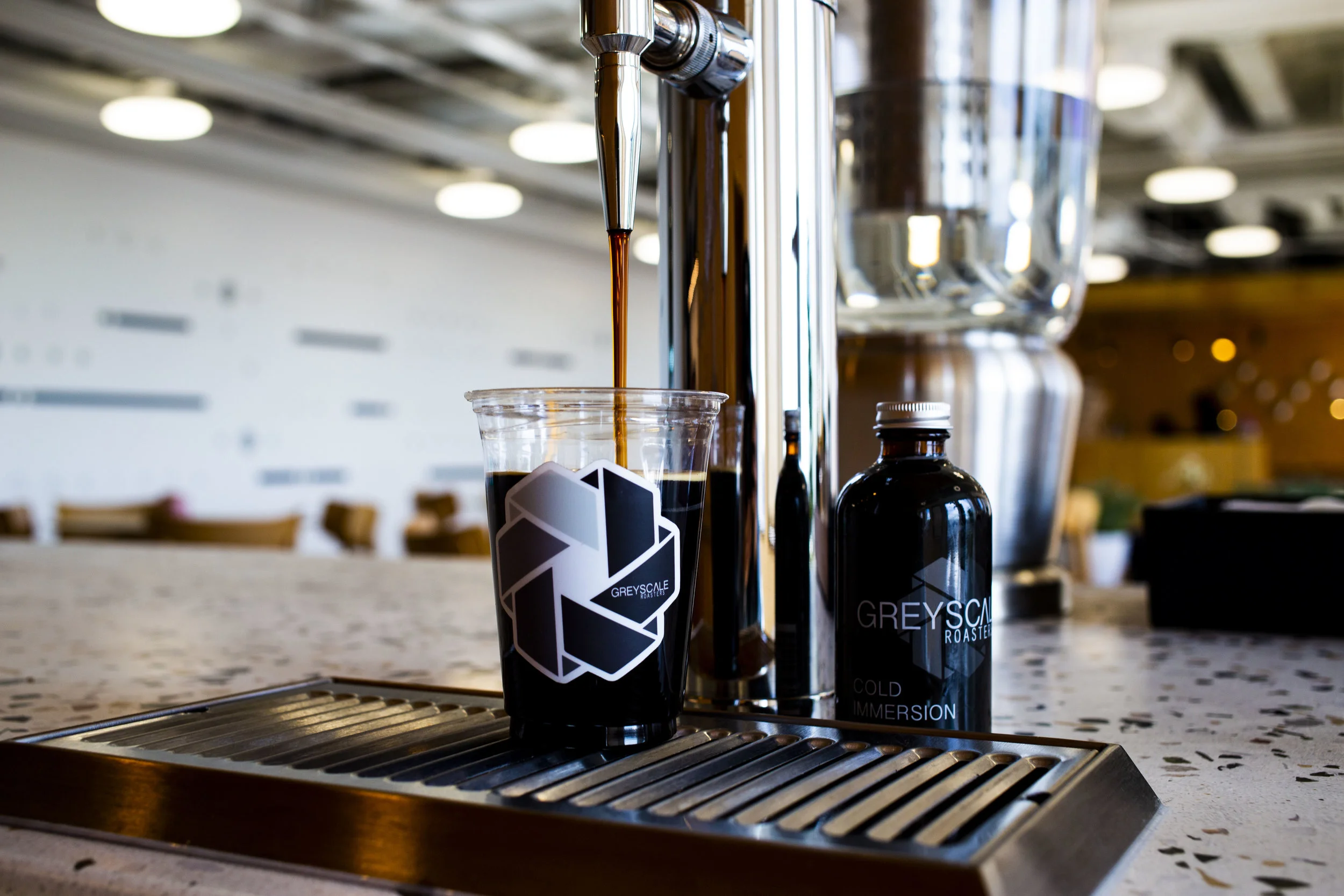 Greyscale NITRO @EthossocietyKtown served.
