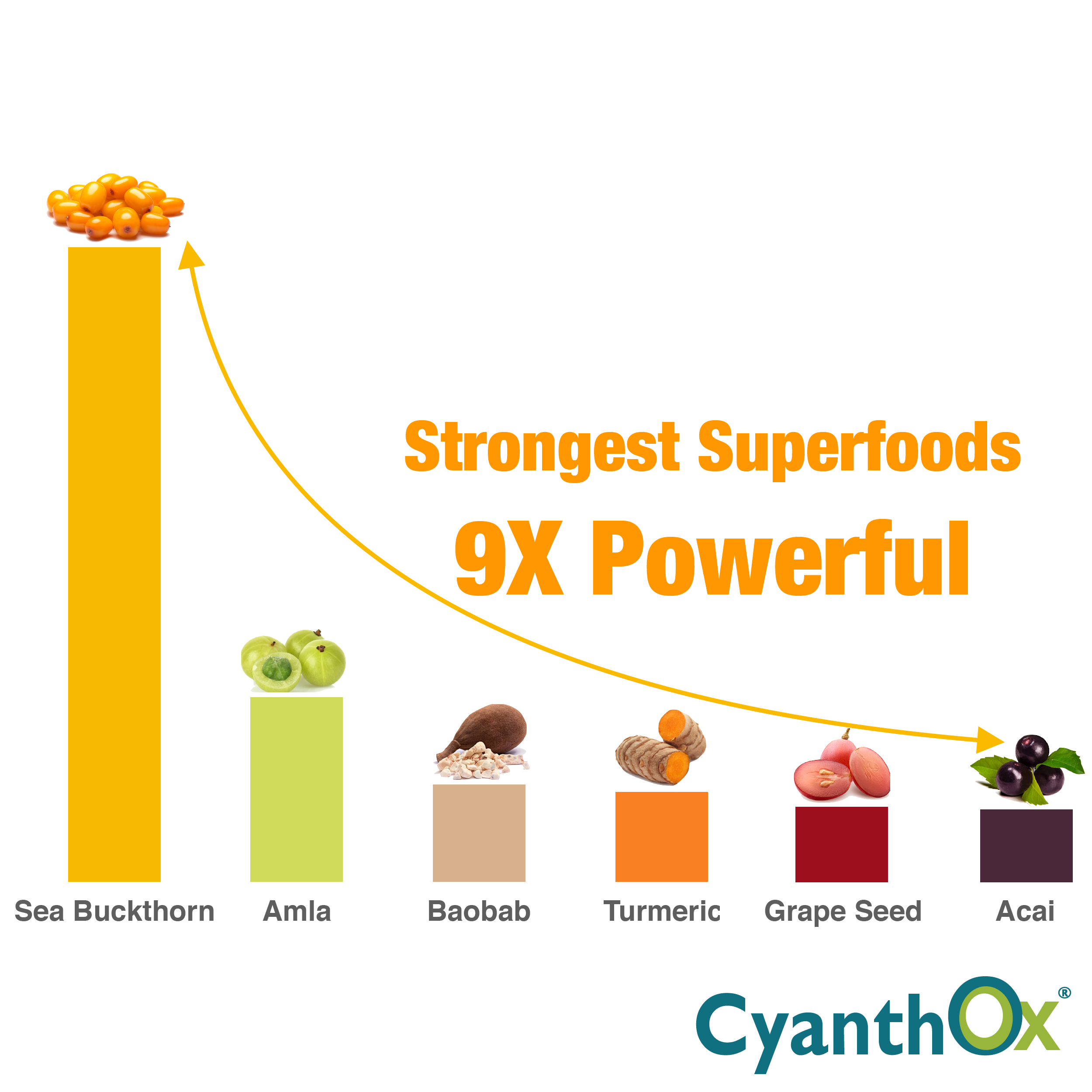 Strongest Antioxidant Superfoods: Sea Buckthorn Berry